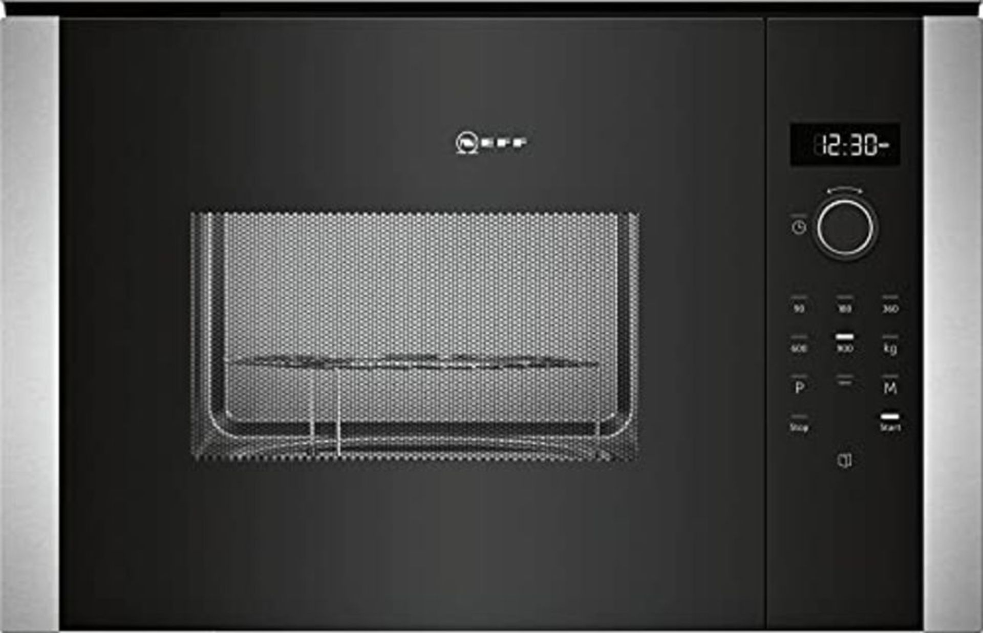 RRP £357.00 Neff HGB53 black Einbau-microwave with Grill