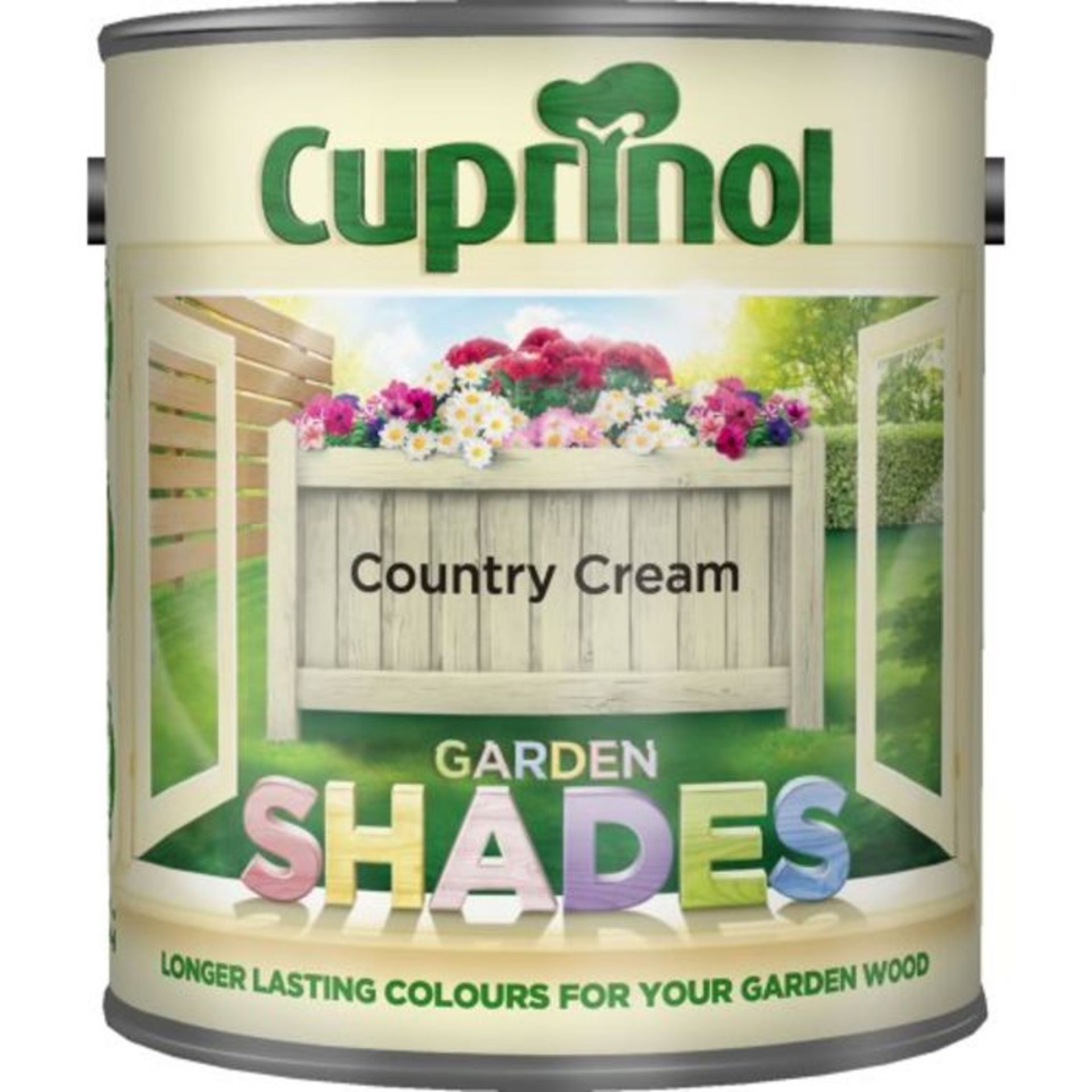 Cuprinol CUPGSHCC5L 5 Litre Garden Shades Paint - Country Cream