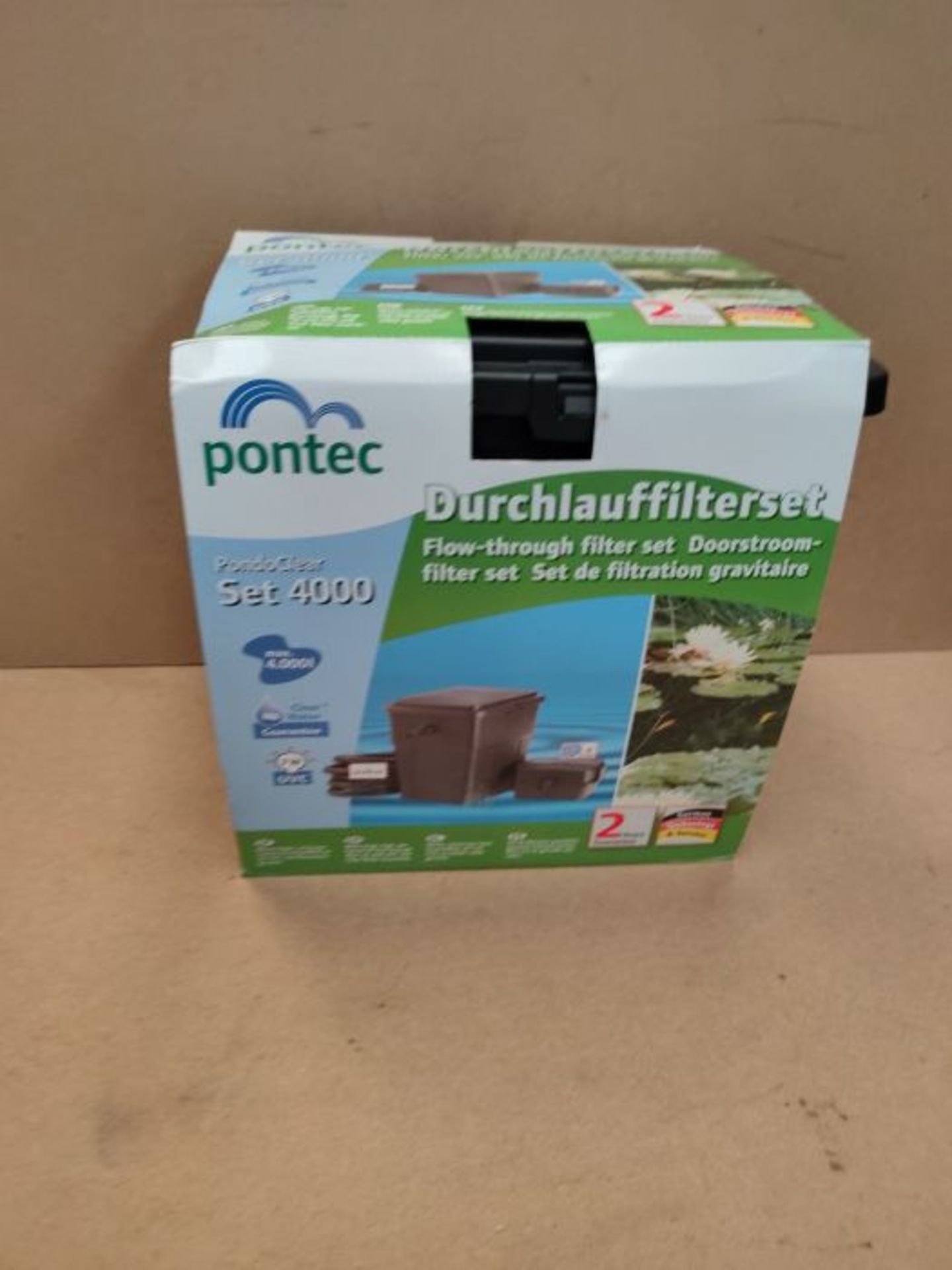 RRP £83.00 Pontec In-Line Pond Filter PondoClear Set 4000 - Image 2 of 3