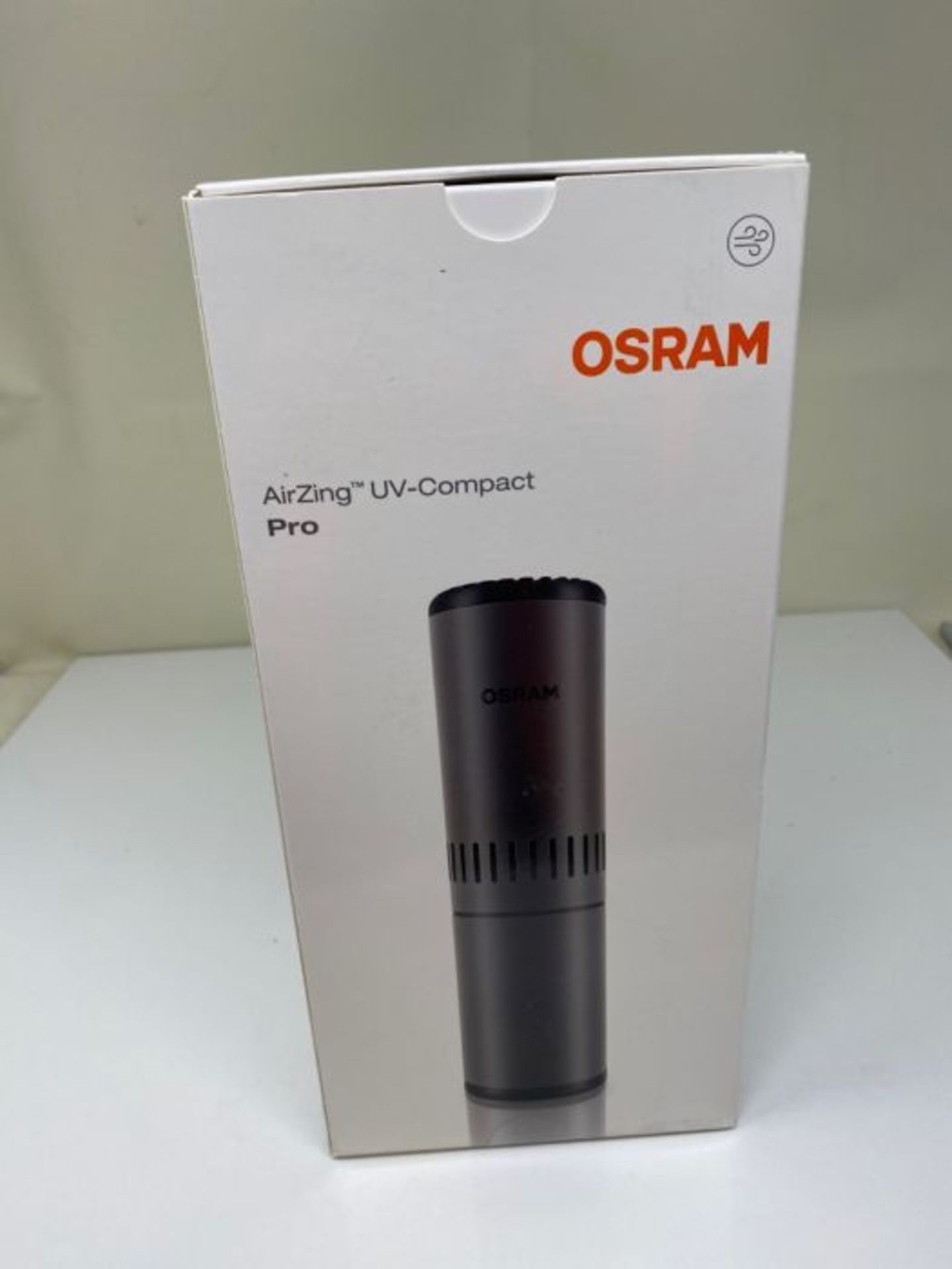 RRP £159.00 OSRAM UVCOMPACTPRO AirZing Compact Pro Portable 2 in 1 air Purification and Filtration - Image 2 of 3