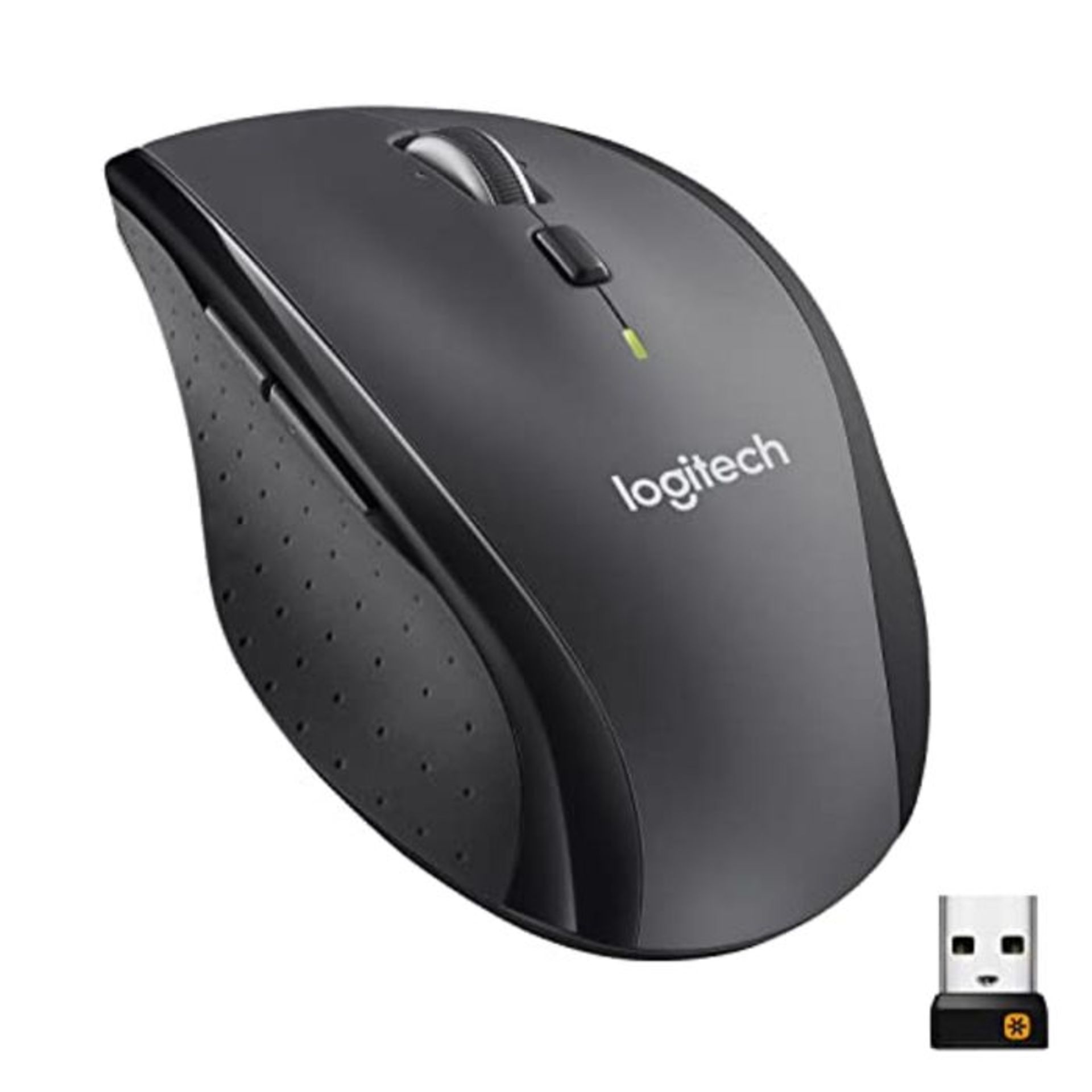 Logitech M705 Marathon Wireless Mouse, 2.4 GHz with USB Unifying Mini-Receiver, 1000 D
