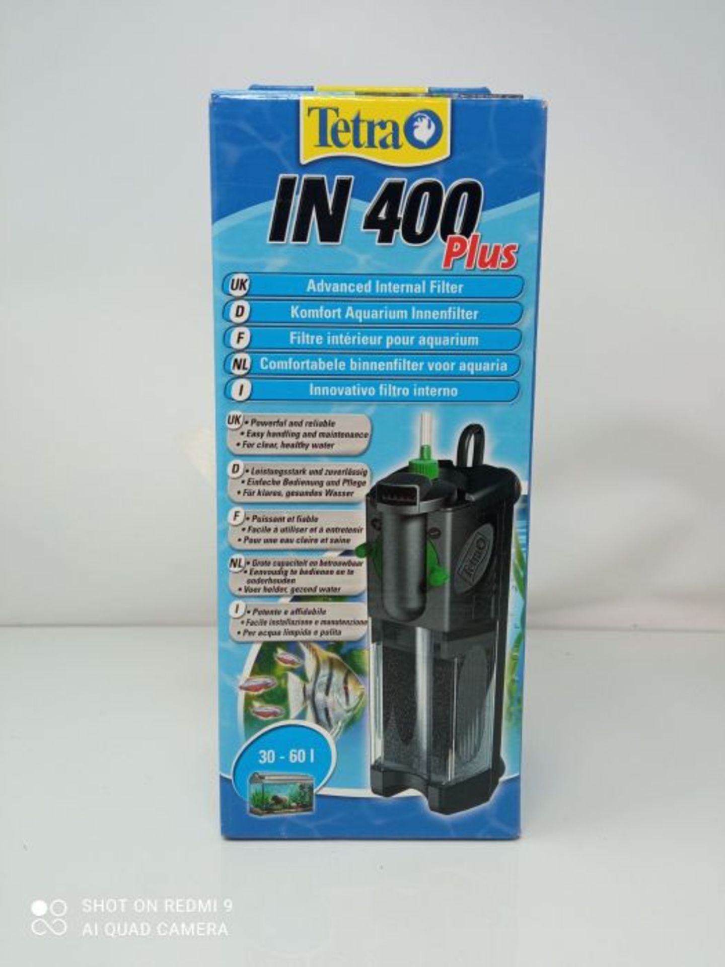 Tetra IN 400 plus internal filter, for biological and chemical filtration, suitable fo - Image 3 of 3