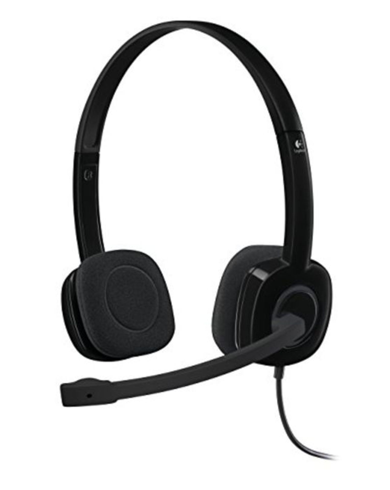 Logitech H151 KopfhÃ¶rer mit Mikrofon, Stereo-Headset, Verstellbares Mikrofon mit Ra