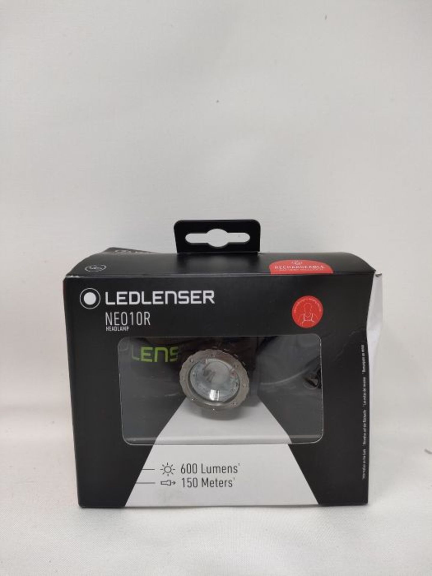 RRP £75.00 Ledlenser NEO10R LED Battery Running Headlamp, Extremely Bright 600 Lumens, 120 Hours - Image 2 of 3