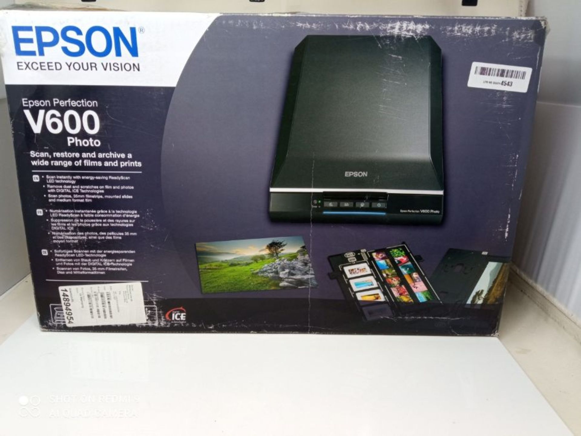RRP £249.00 Epson Perfection V600 Home Photo Scanner - Image 2 of 3