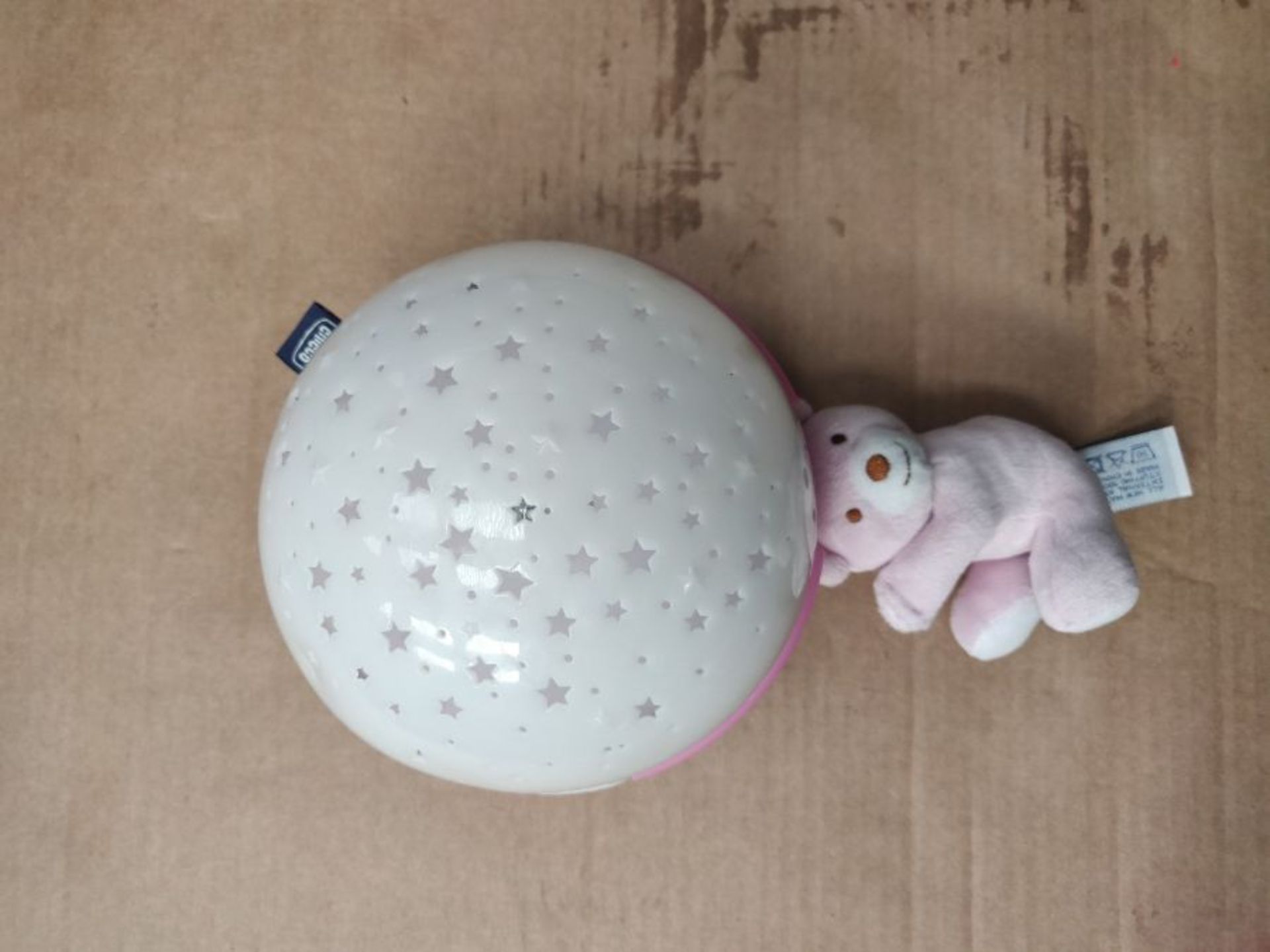 Chicco Next2Stars Baby Night Light with Plush Toy - Star Light Projector for Cots and - Image 3 of 3