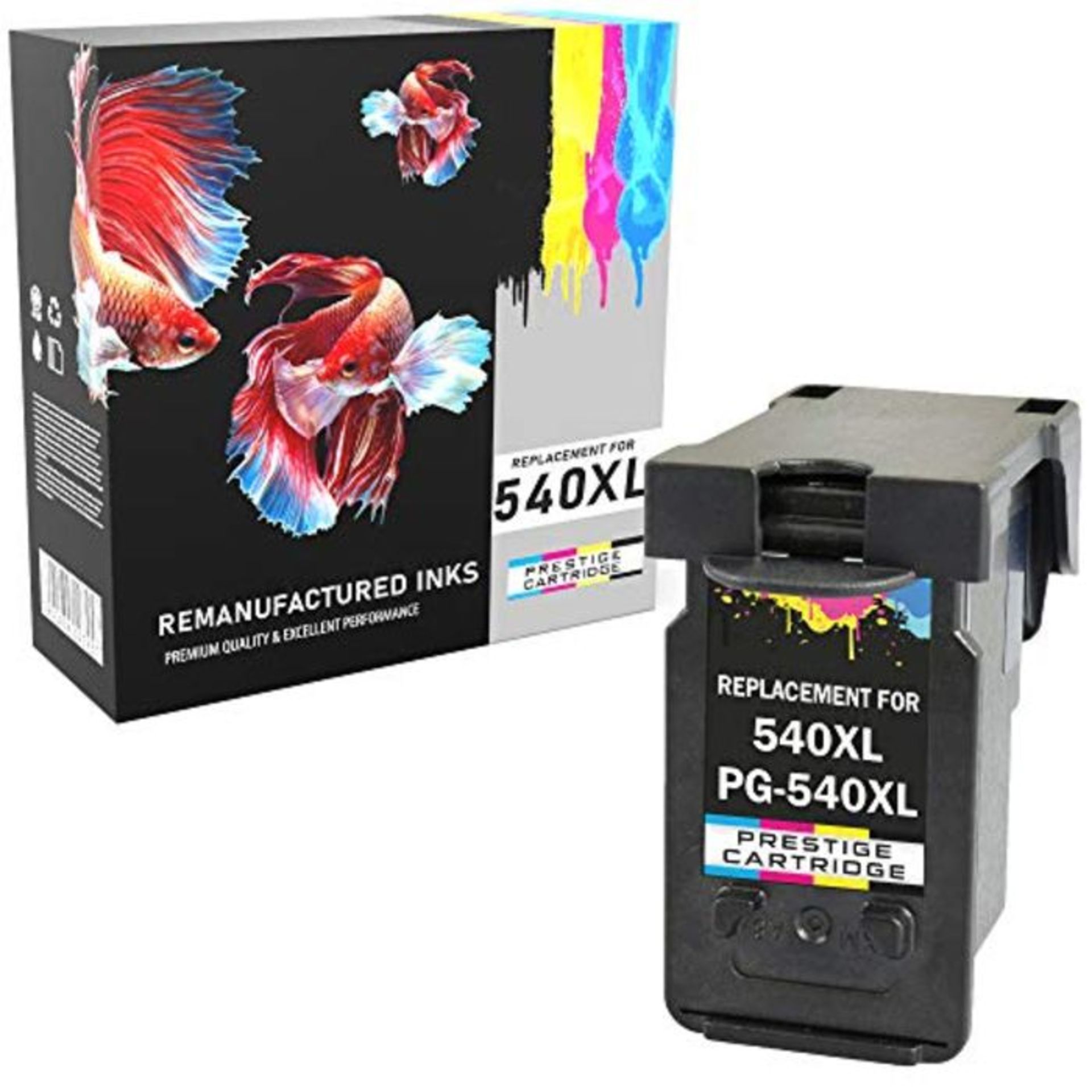 Prestige Cartridge PG-540XL Black Ink Cartridge PG-540 XL Compatible with Canon Pixma