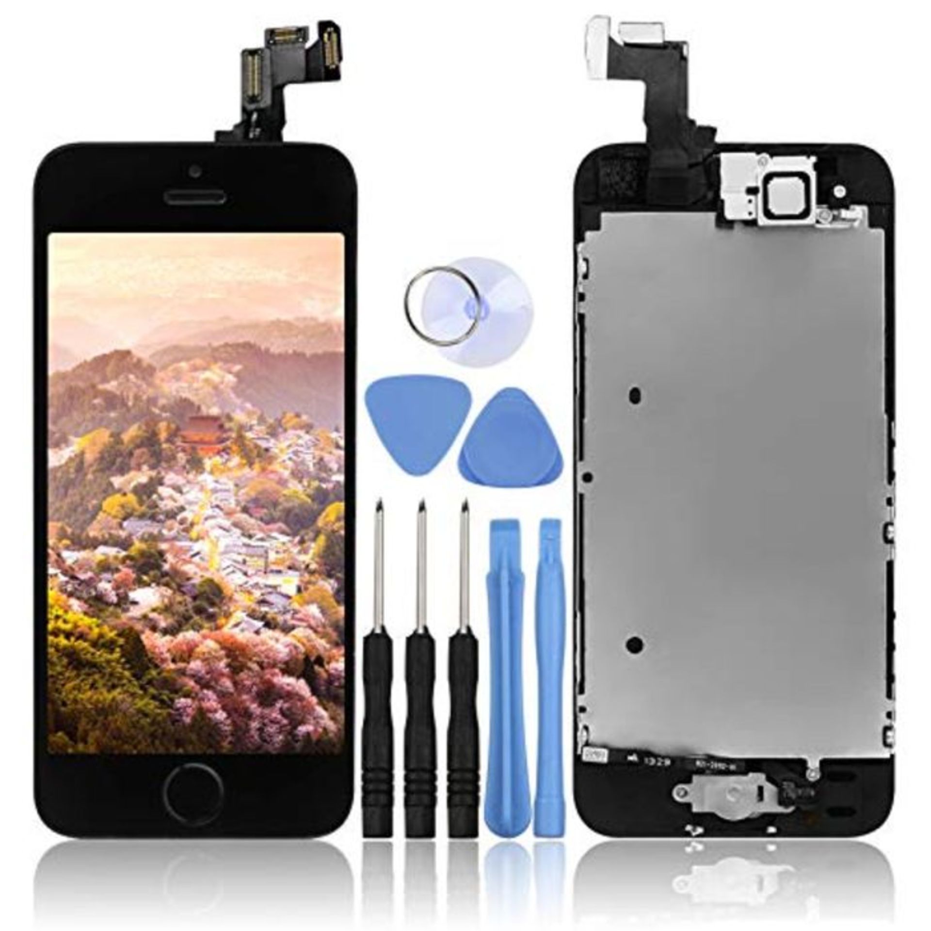 LL TRADER For iPhone 5s/SE LCD Screen Replacement Repair Touch Digitizer Frame Dispaly