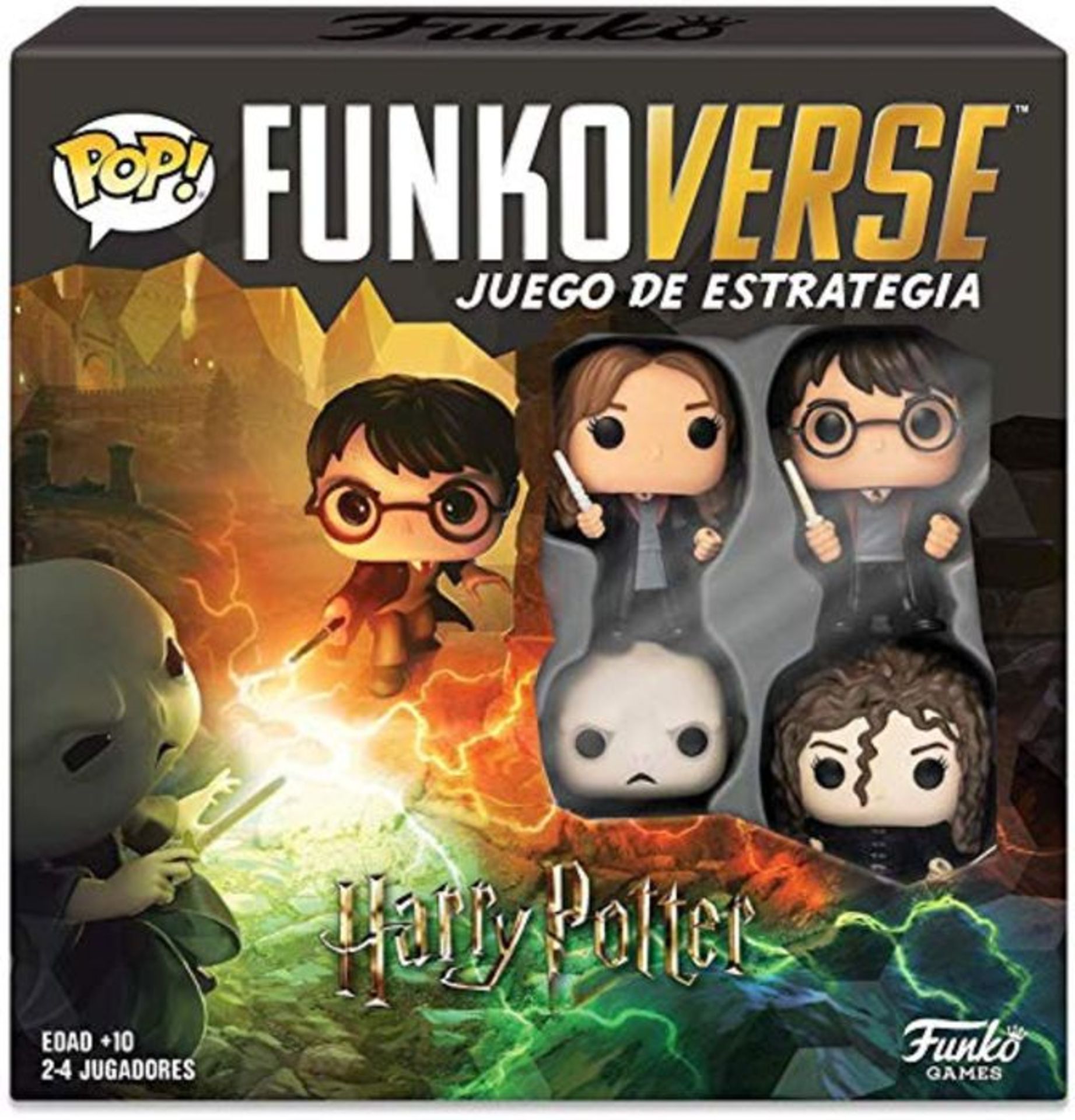 Funko Harry Potter Funkoverse Board Game 4 Character Base Set *Spanish Version*