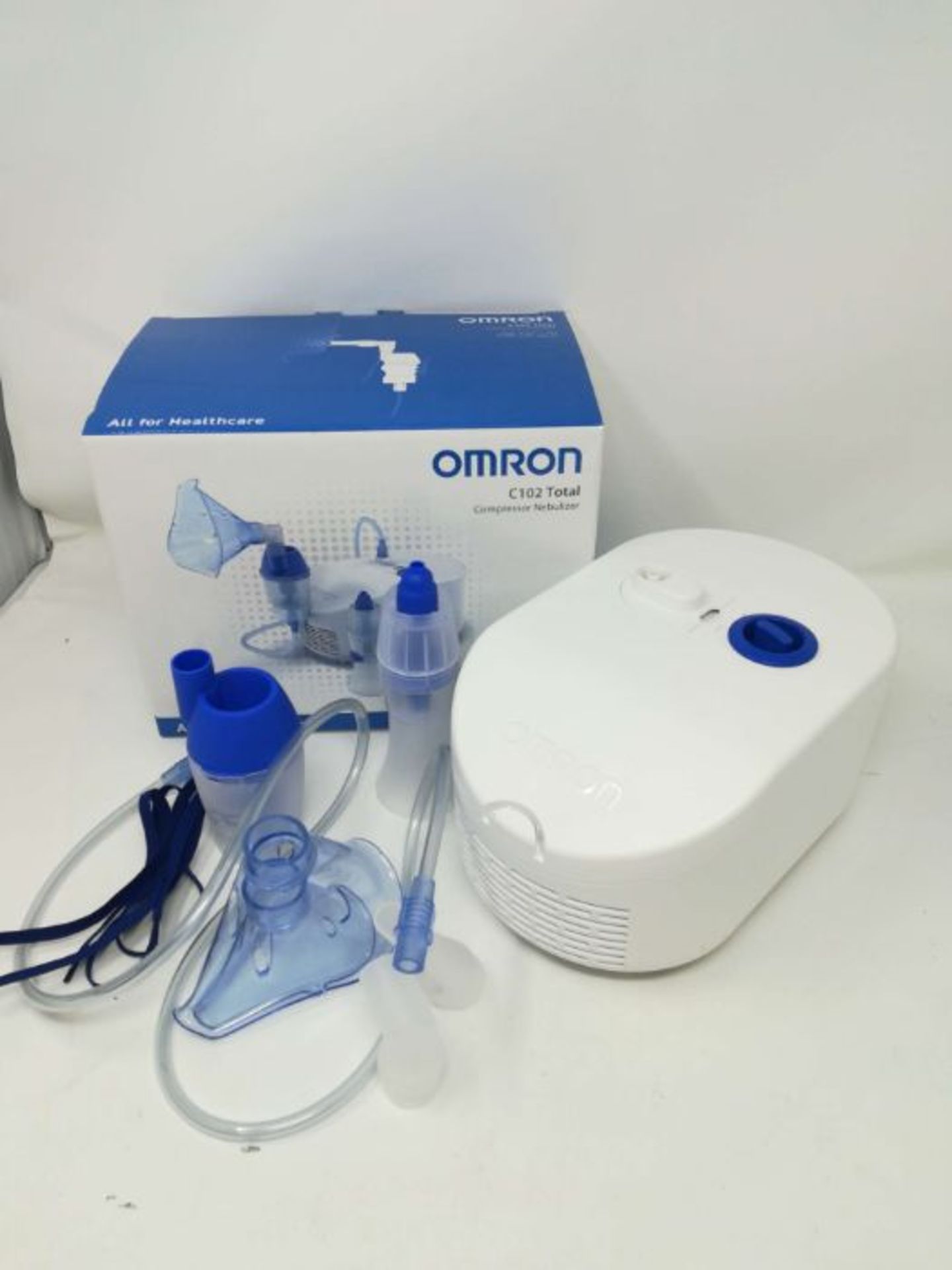 OMRON C102 Total 2-in-1 Nebuliser with Nasal Shower - Image 2 of 2