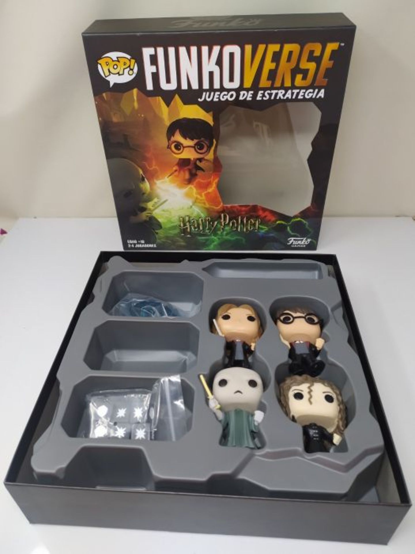 Funko Harry Potter Funkoverse Board Game 4 Character Base Set *Spanish Version* - Image 2 of 2