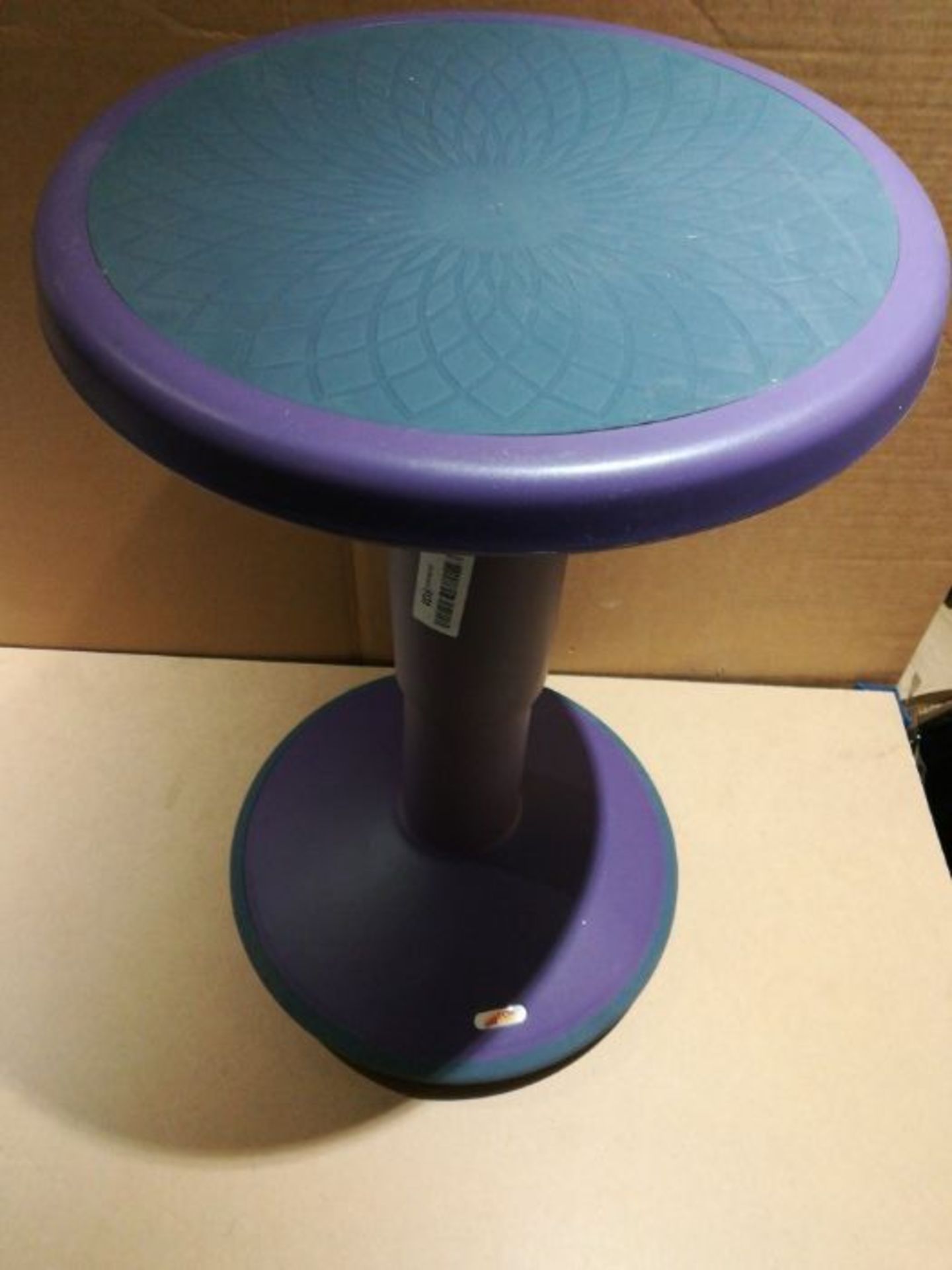 ECR4Kids SitWell Adjustable Stool - Core Engagement / Active Sitting Stool with Adjust - Image 2 of 2