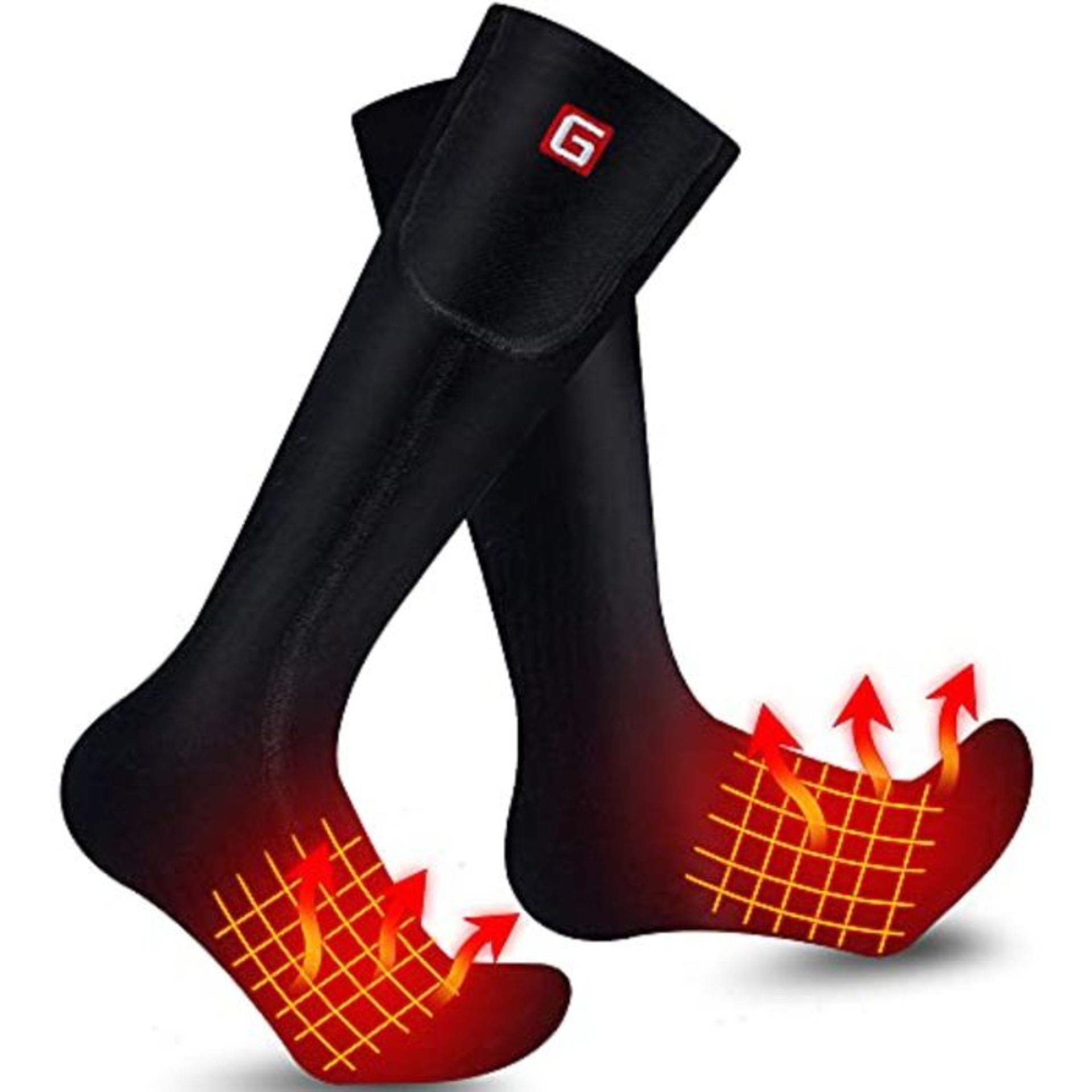 Svpro Batterie beheizte Socken MÃ¤nner Frauen wiederaufladbare elektrische Socken, W