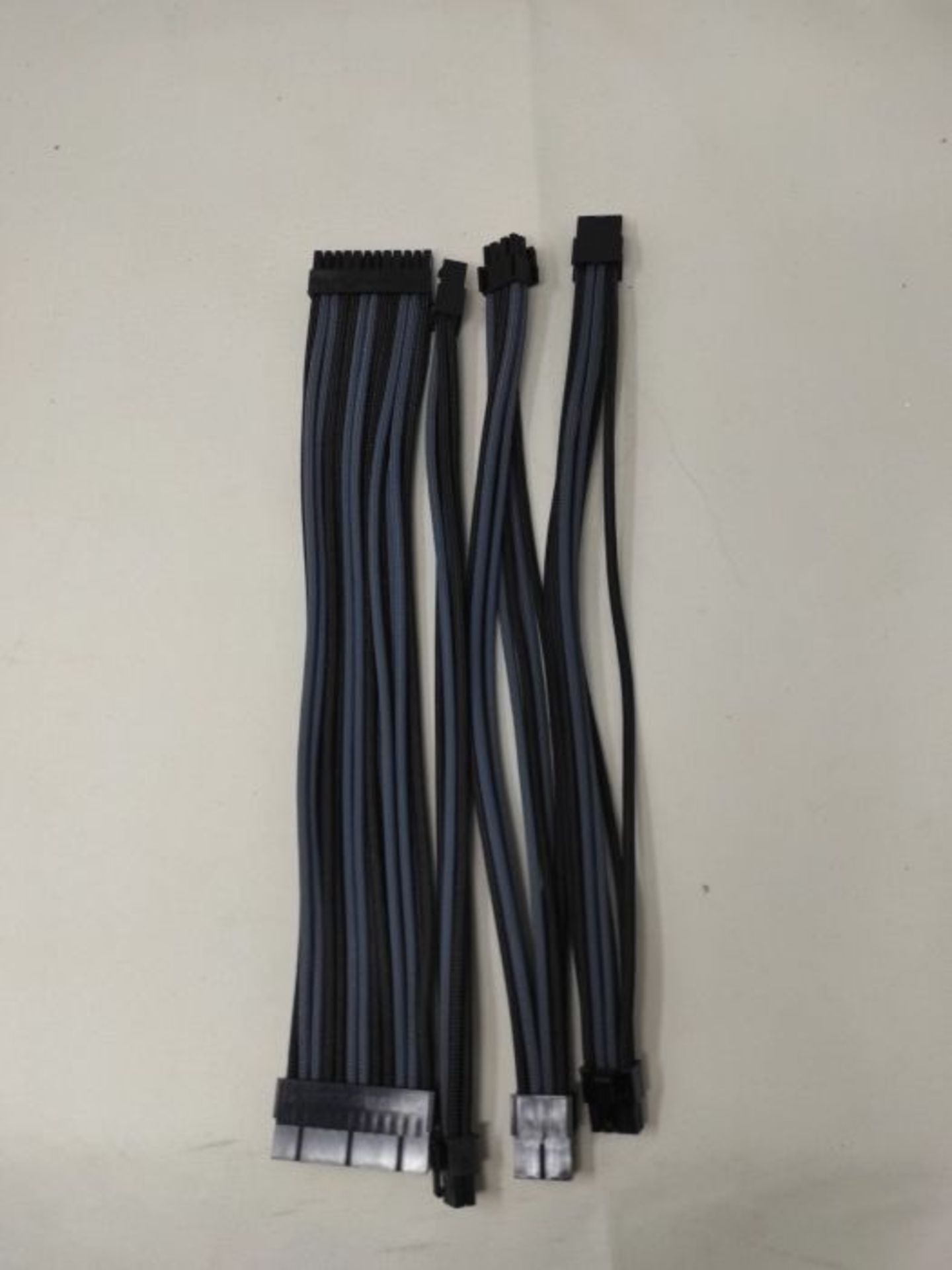 EZDIY-FAB Sleeved Cable -Kabelverlängerung für Stromversorgung mit Combs 24 Pin 8PIN - Image 2 of 2