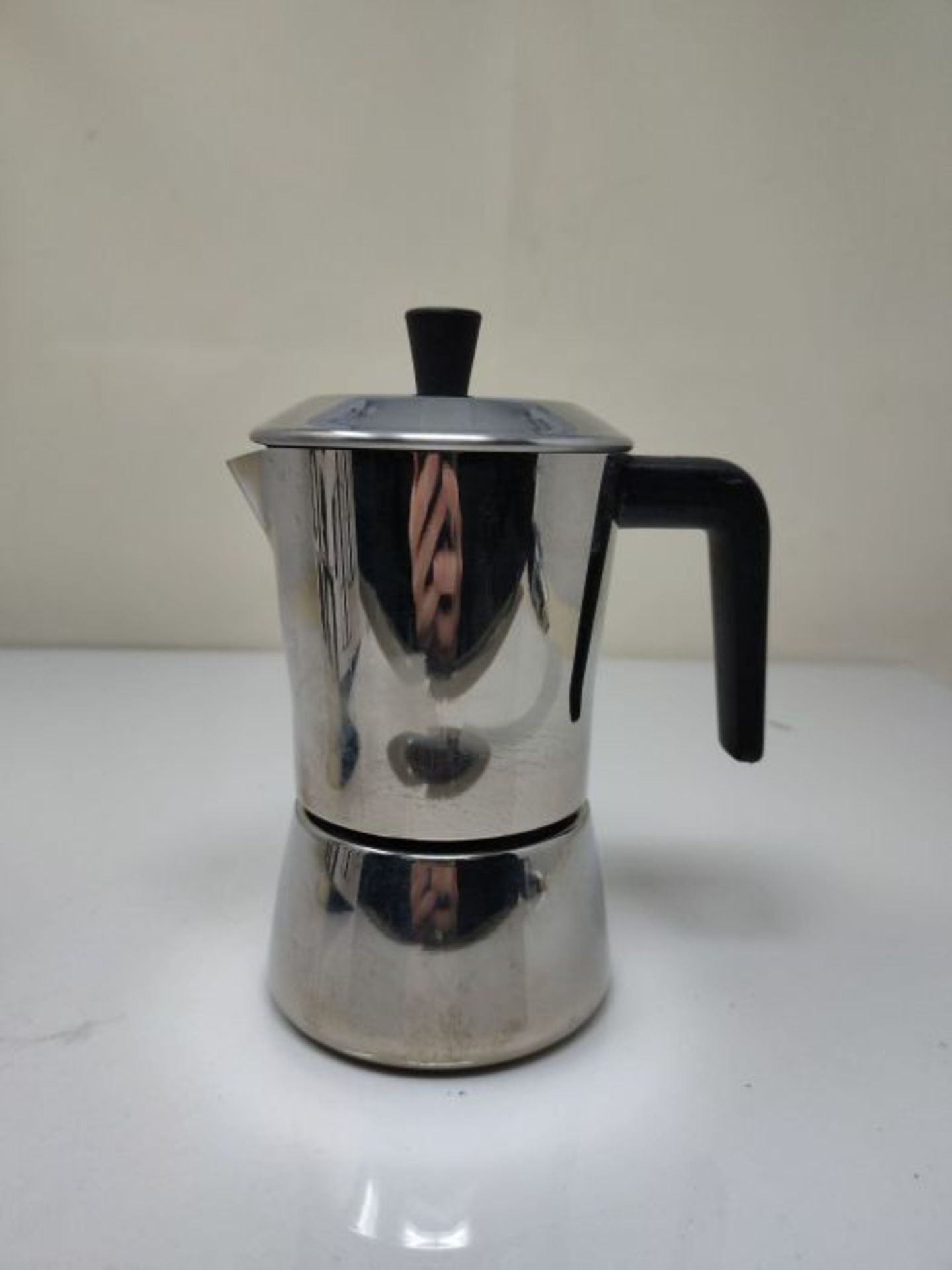RRP £52.00 Giannini 6610 Tua Review 3/1-Cup Espresso Coffee Maker Black Handle and Knob, Non-Toxi - Image 3 of 3