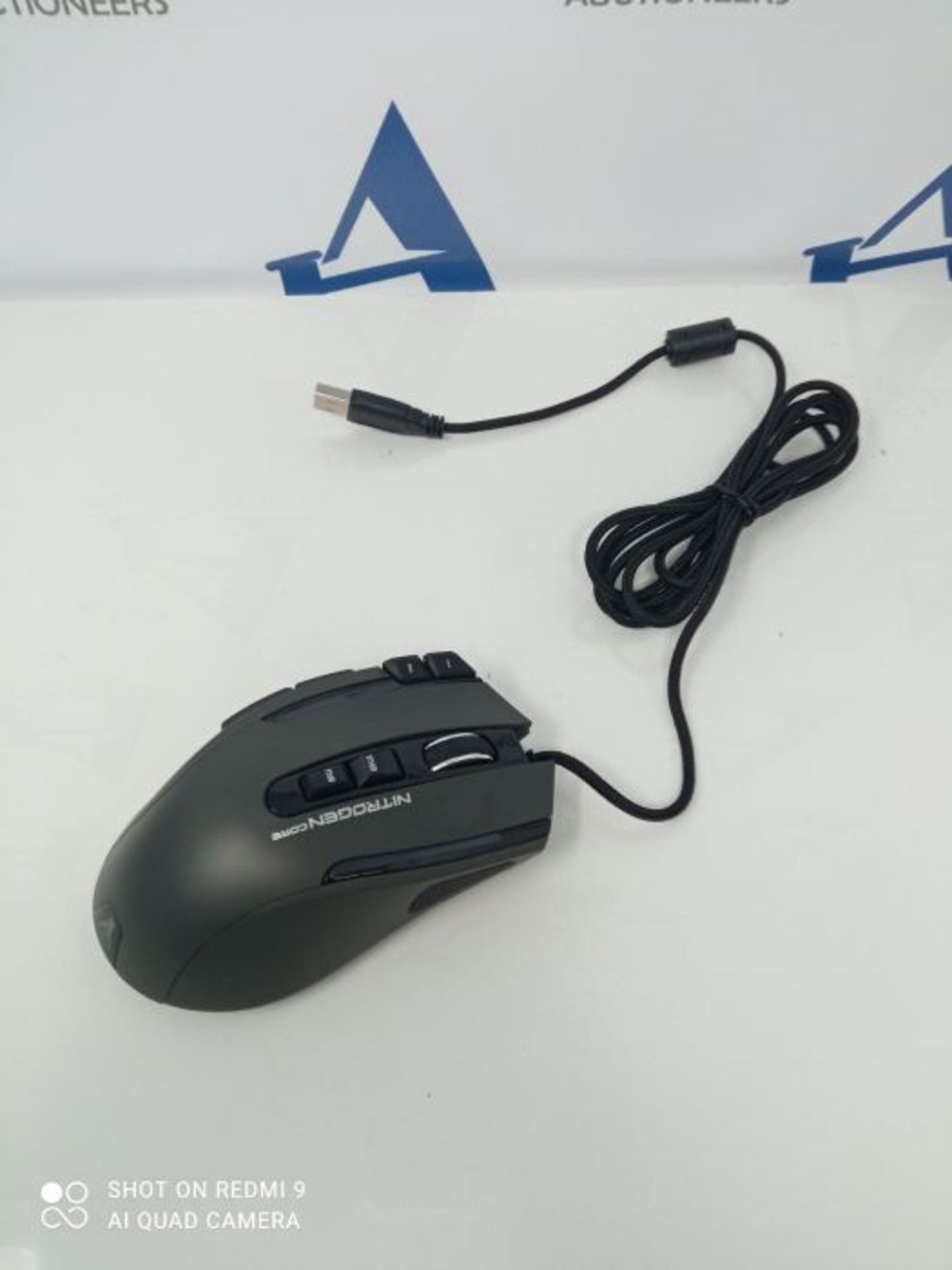 G-LAB Kult NITROGEN Core High Performance Wired Gaming Mouse - Avago 10,000 DPI Optica - Image 3 of 3