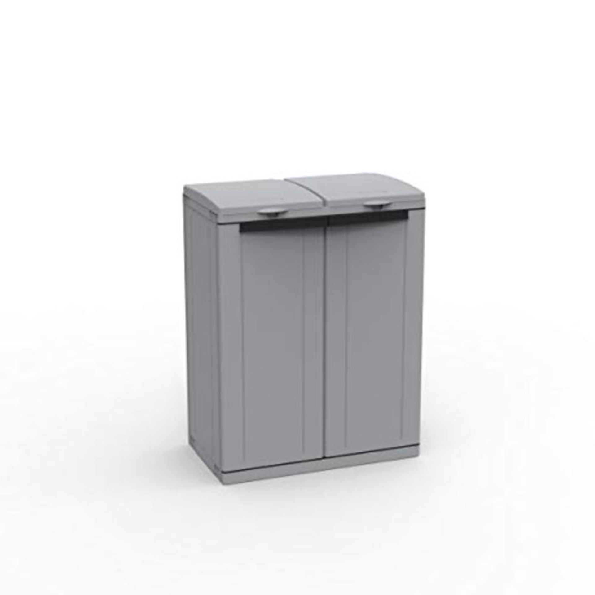 RRP £65.00 Terry, Ecocab 2, Cabinet for Selective Waste Collection, Indoor and Outdoor, 2 Compart