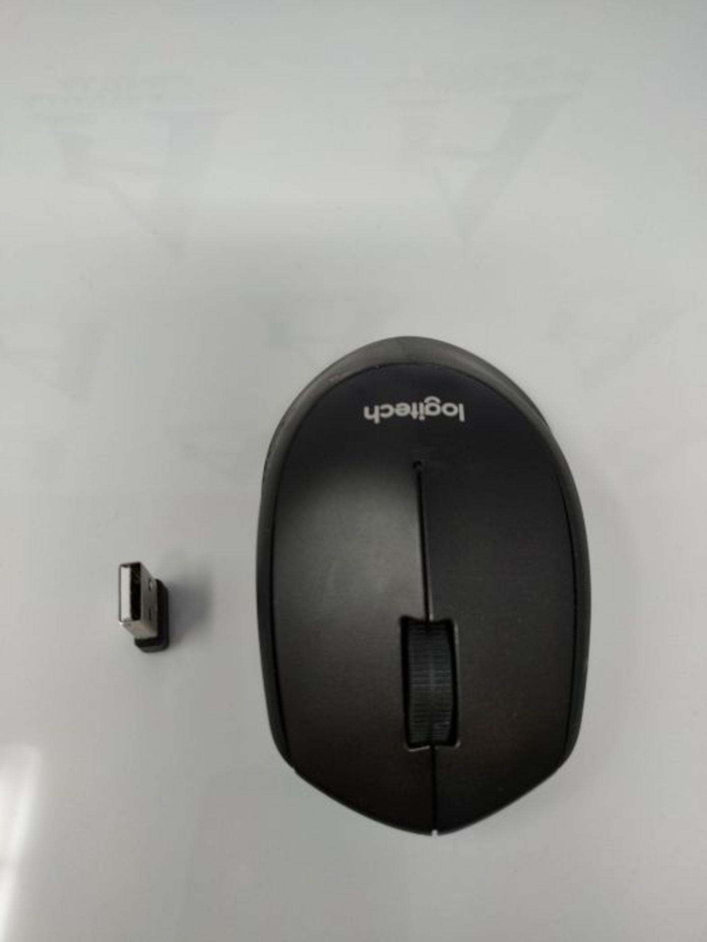 Logitech M330 SILENT PLUS Wireless Mouse, 2.4GHz with USB Nano Receiver, 1000 DPI Opti - Image 2 of 3