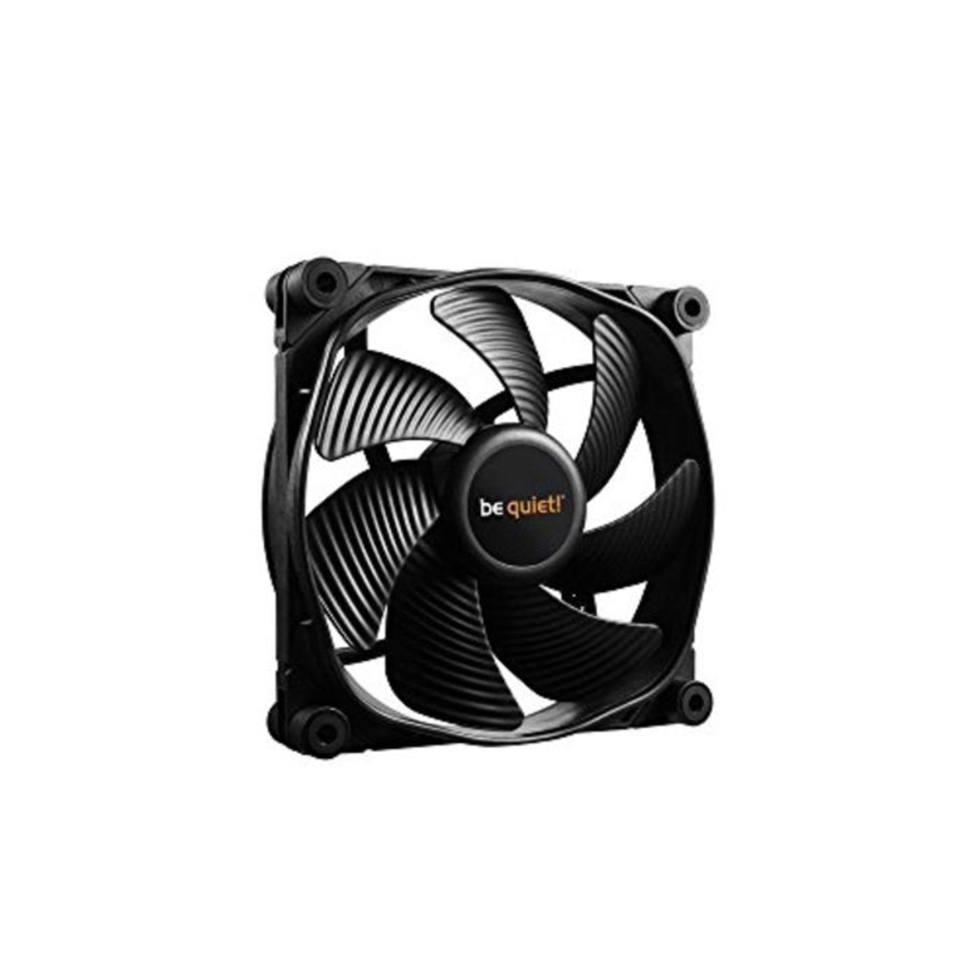 Bequiet BL068 Wings 3 120 mm Hi-Speed PC Case Fan - Black