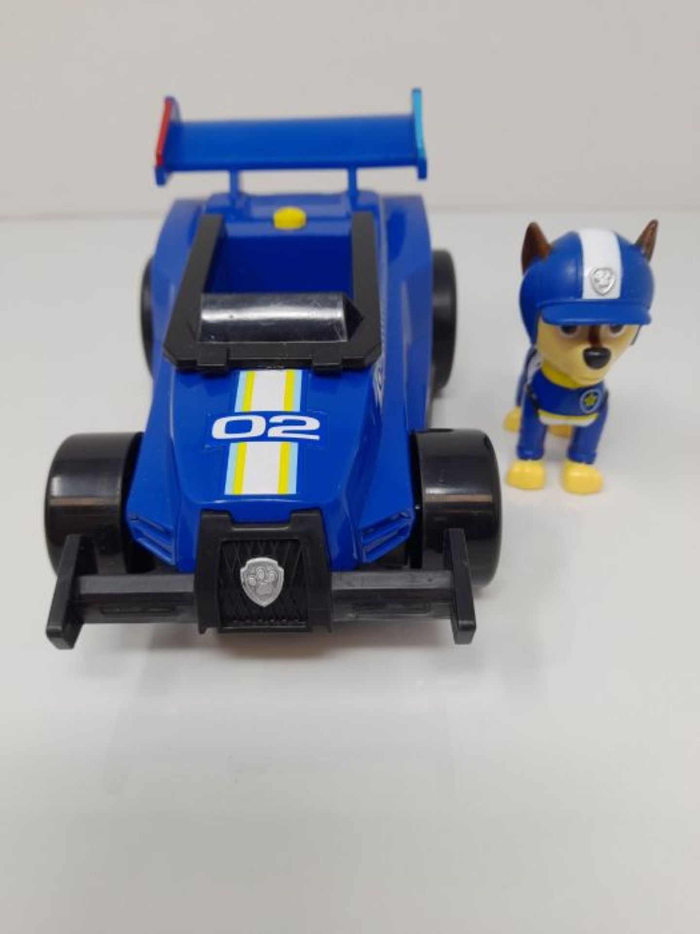 PAW Patrol Chases Race & Go Deluxe Basis Fahrzeug mit Figur (Ready, Race, Rescue), Gra - Image 3 of 3