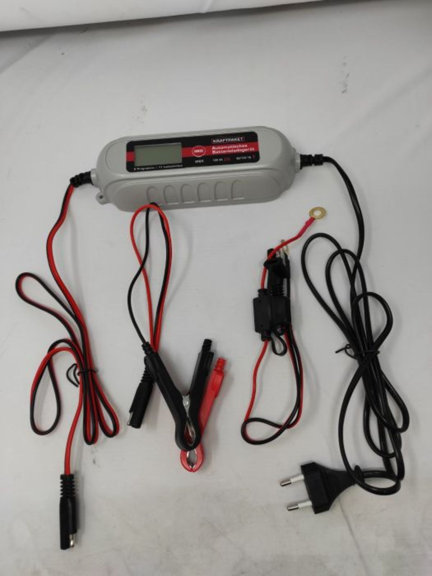Dino KRAFTPAKET 136312 BatterieladegerÃ¤t 6V/12V-4A mit Batterietester und Erhaltung - Image 2 of 2