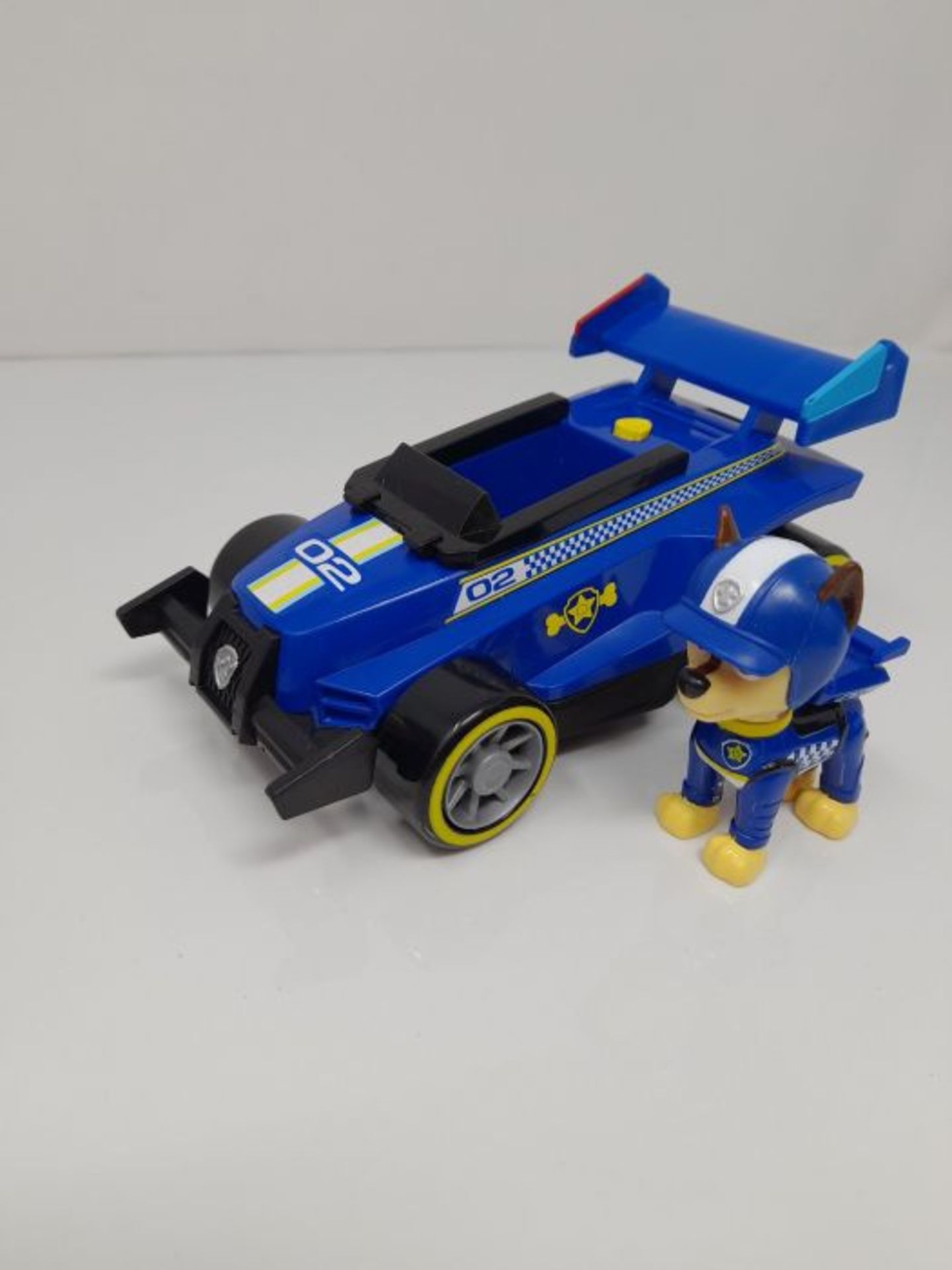 PAW Patrol Chases Race & Go Deluxe Basis Fahrzeug mit Figur (Ready, Race, Rescue), Gra - Image 2 of 3