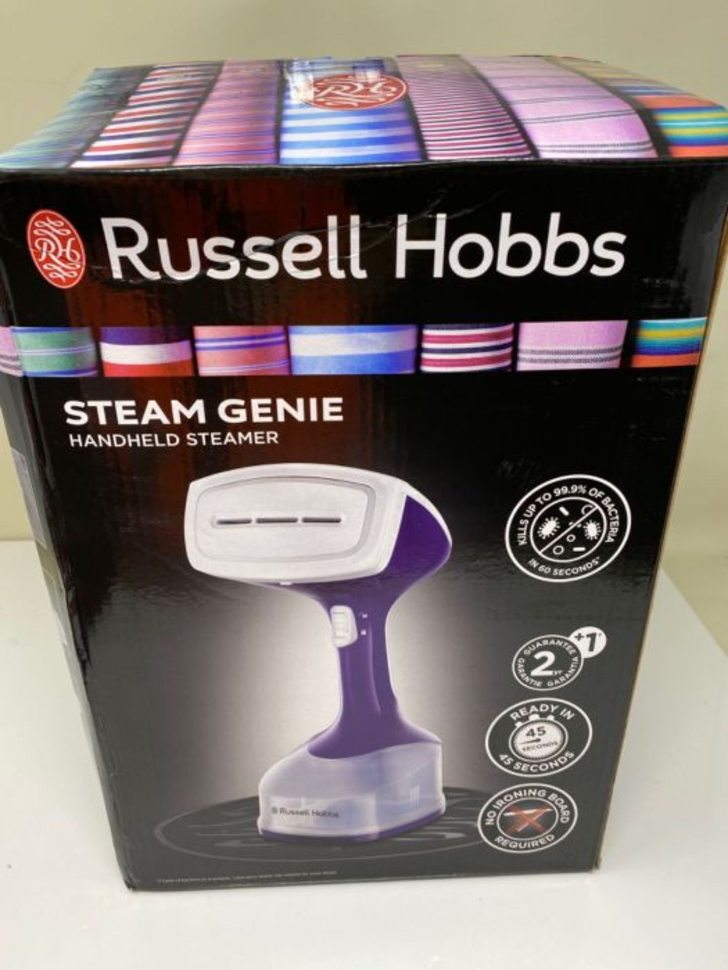 Russell Hobbs Steam Genie 25600-56, 1.650 Watt, Quick Heat, Variable Steam up to 25 g/ - Image 2 of 3
