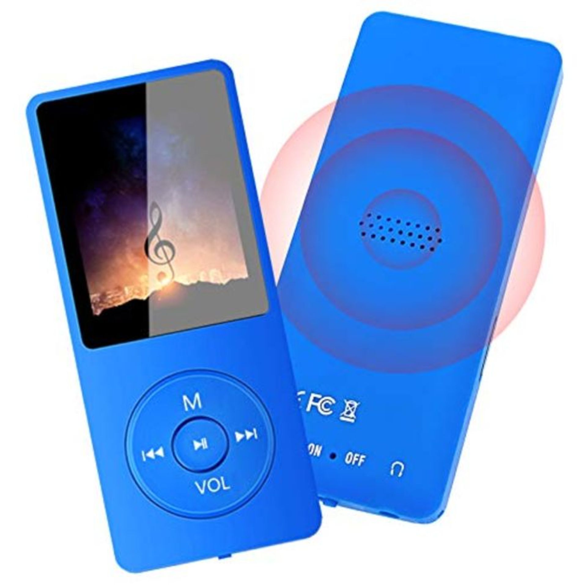 MP3 Player - 32GB MP3 Music Player with FM Radio and Voice Recording, Hi-Fi Sound, Por