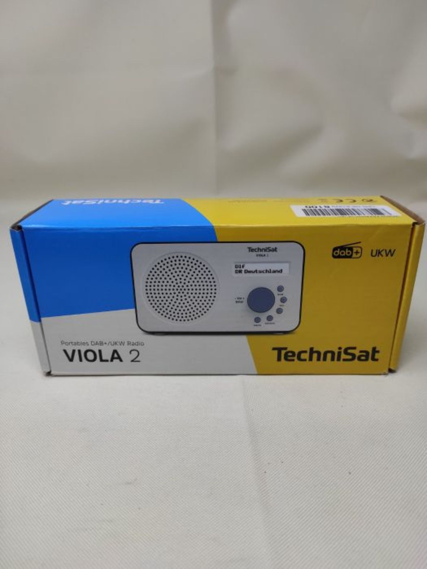 Technisat Viola 2 Digital Radio (Small, Portable Charger) with Speakers, FM, DAB +, Z - Image 2 of 3