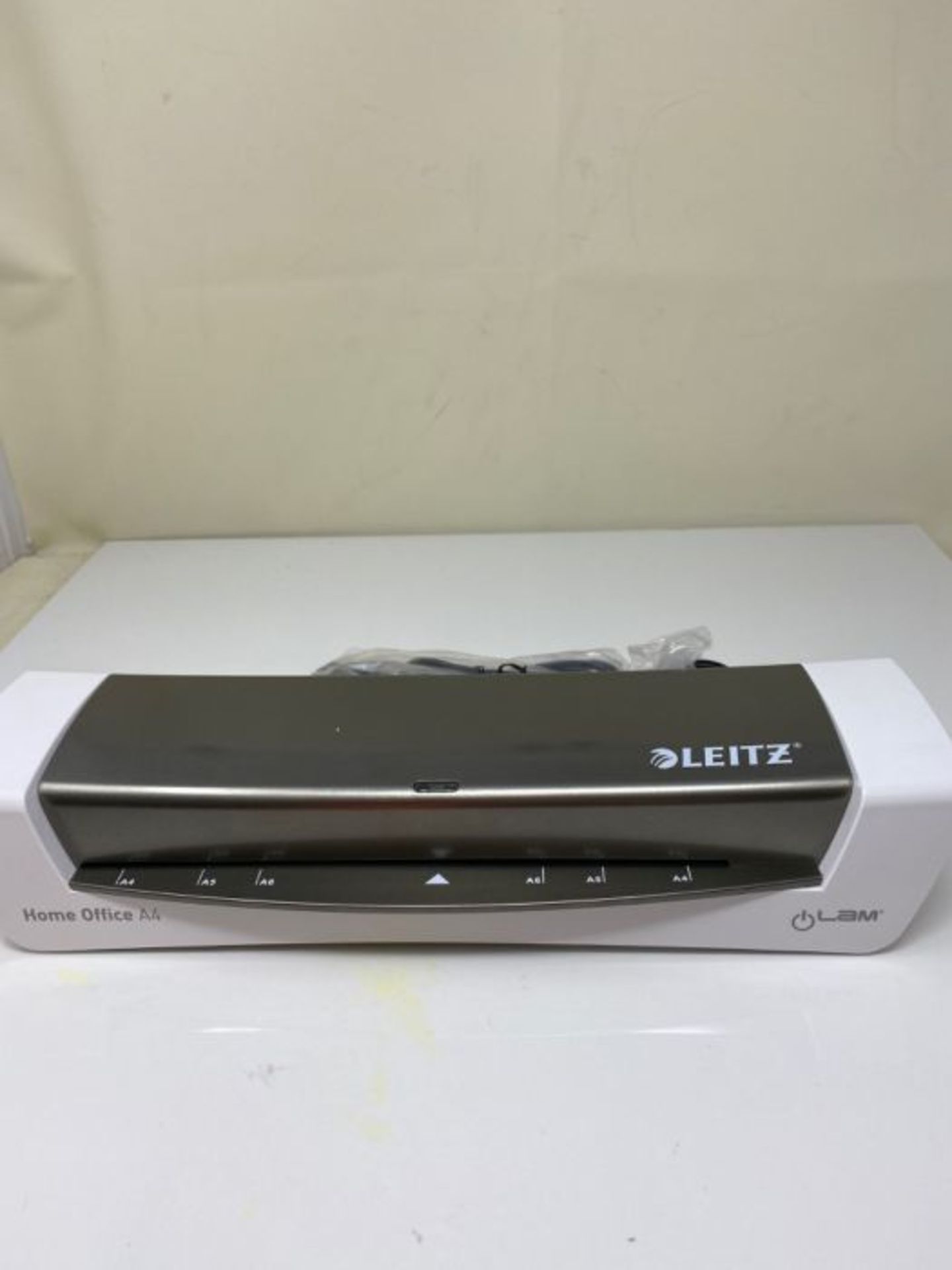 RRP £56.00 Laminator Leitz iLAM A4 Grey Home Office, 73680089 (Home Office) - Image 3 of 3