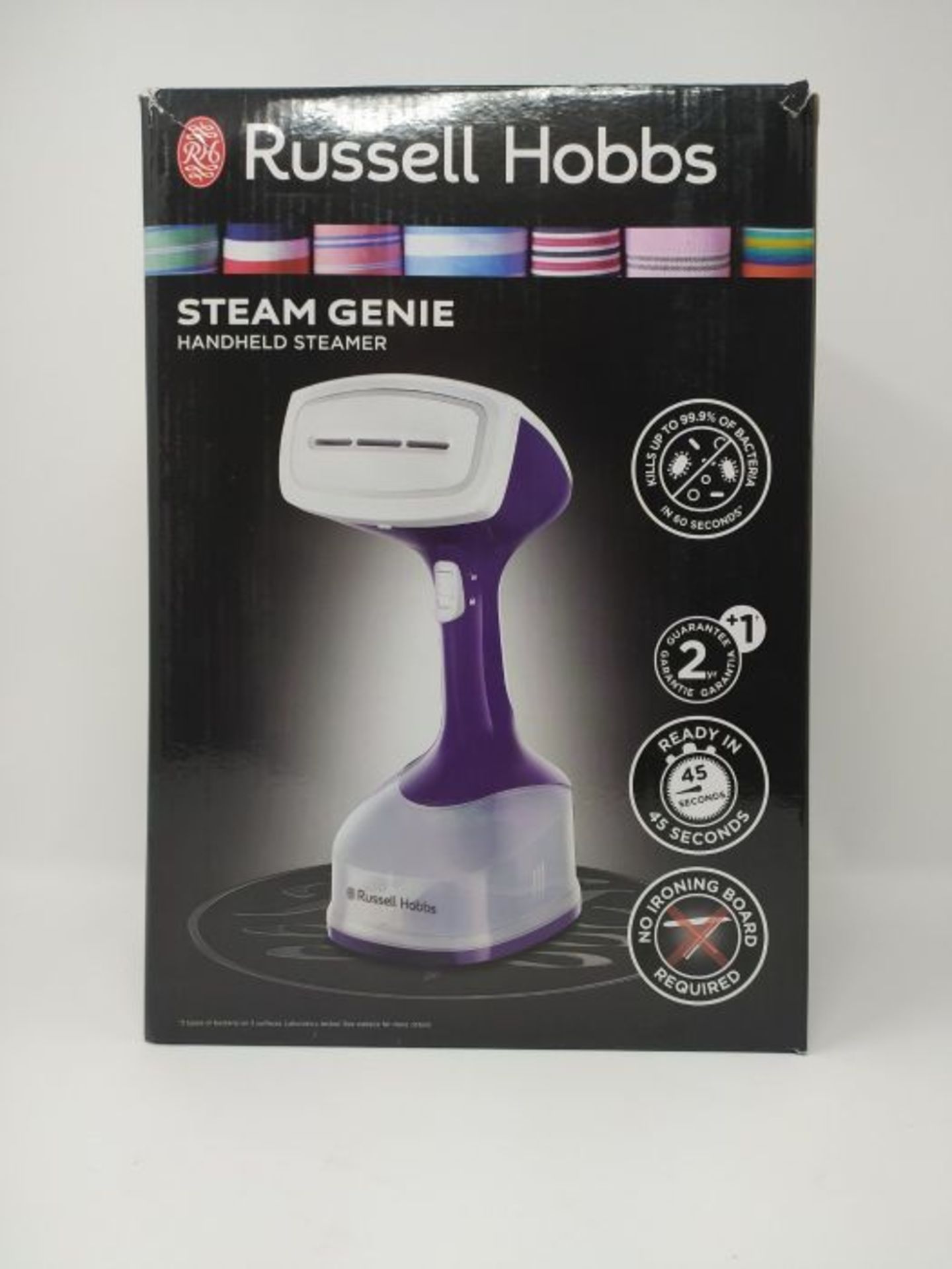 Russell Hobbs Steam Genie 25600-56, 1.650 Watt, Quick Heat, Variable Steam up to 25 g/ - Image 2 of 3