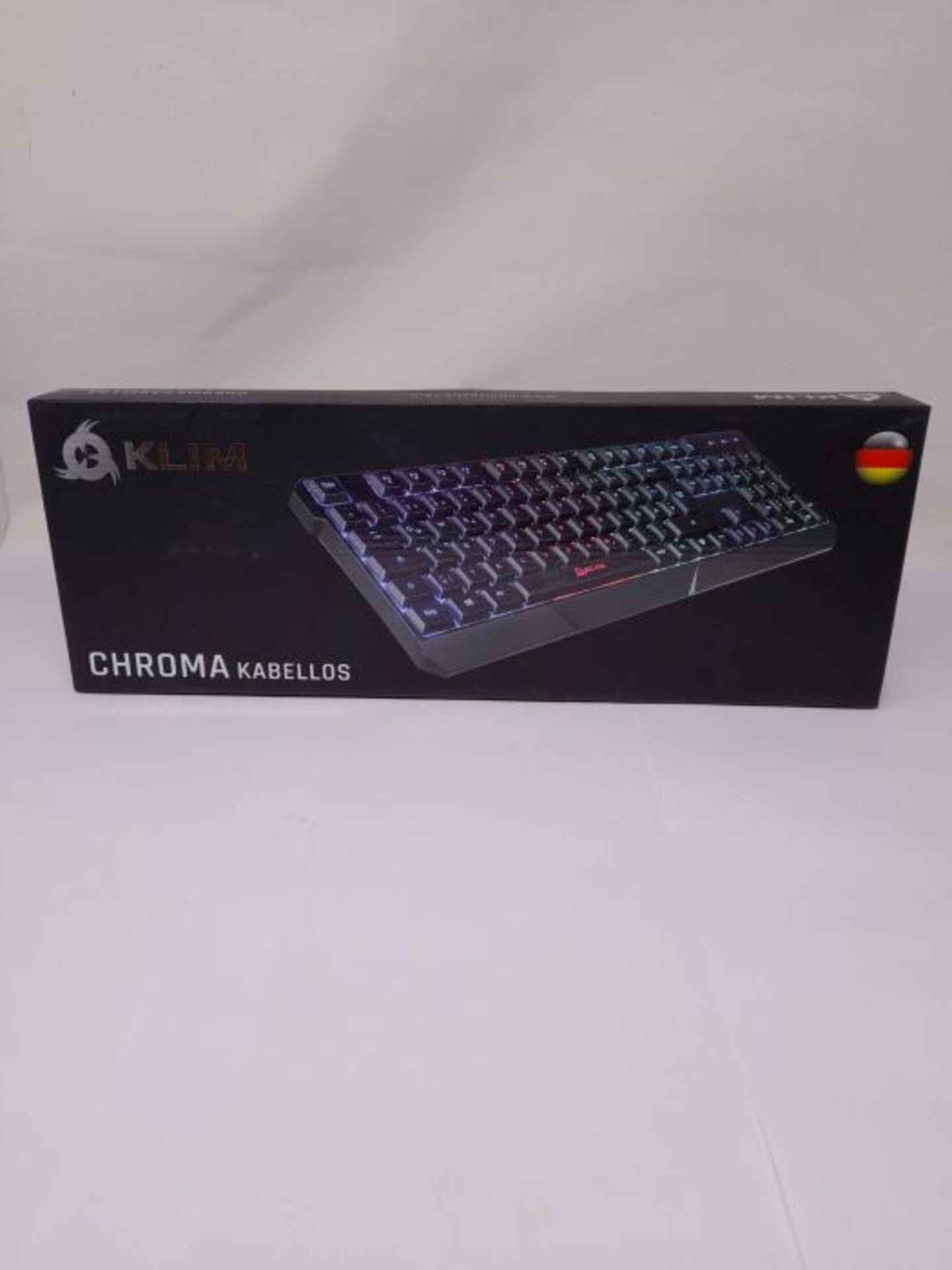 KLIM Chroma Wireless Gaming Tastatur Kabellos QWERTZ DEUTSCH + Langlebig, Ergonomisch, - Image 2 of 3