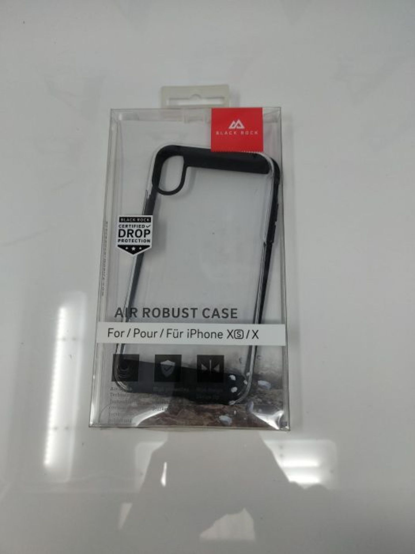 Black Rock"Air Robust" Case for Apple iPhone Xs, Perfect Protection, Slim Design, Poly - Image 2 of 3
