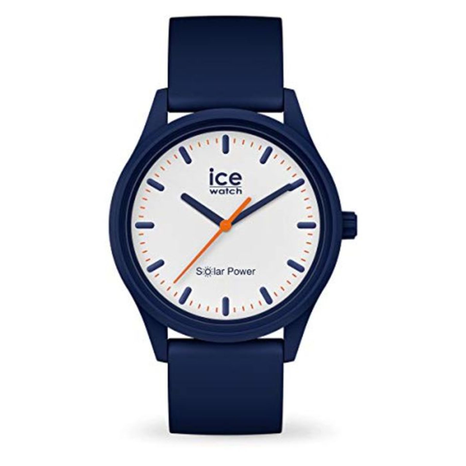 RRP £97.00 Ice-Watch - ICE solar power Pacific - Montre bleue mixte avec bracelet en silicone - 0