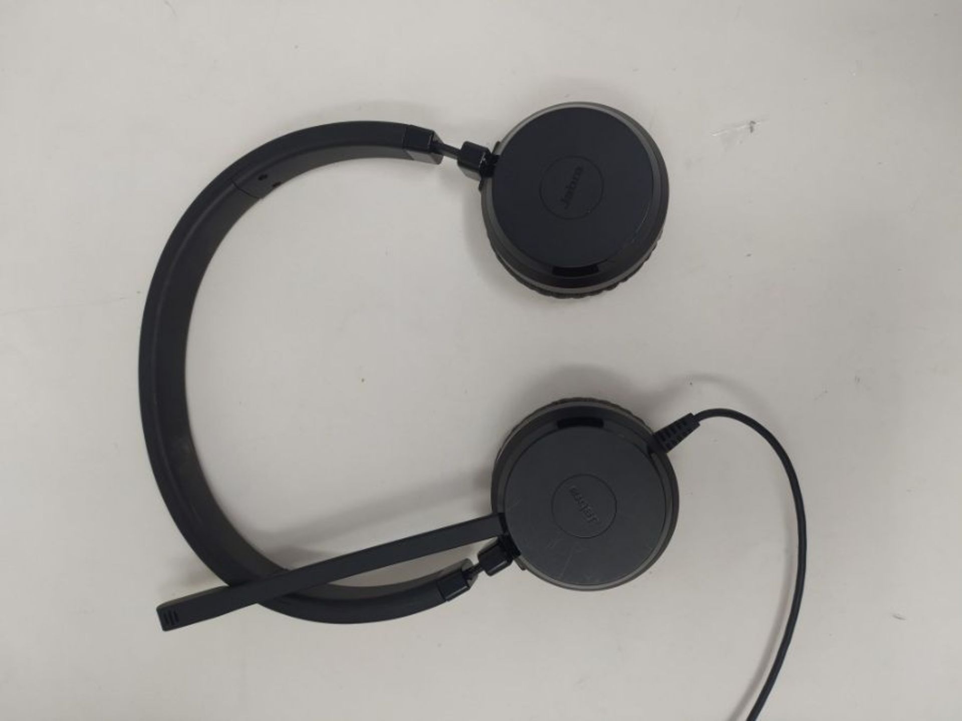 RRP £61.00 Jabra Evolve 30 MS Stereo Headset  Microsoft Certified Headphones for VoIP Softphon - Image 2 of 2