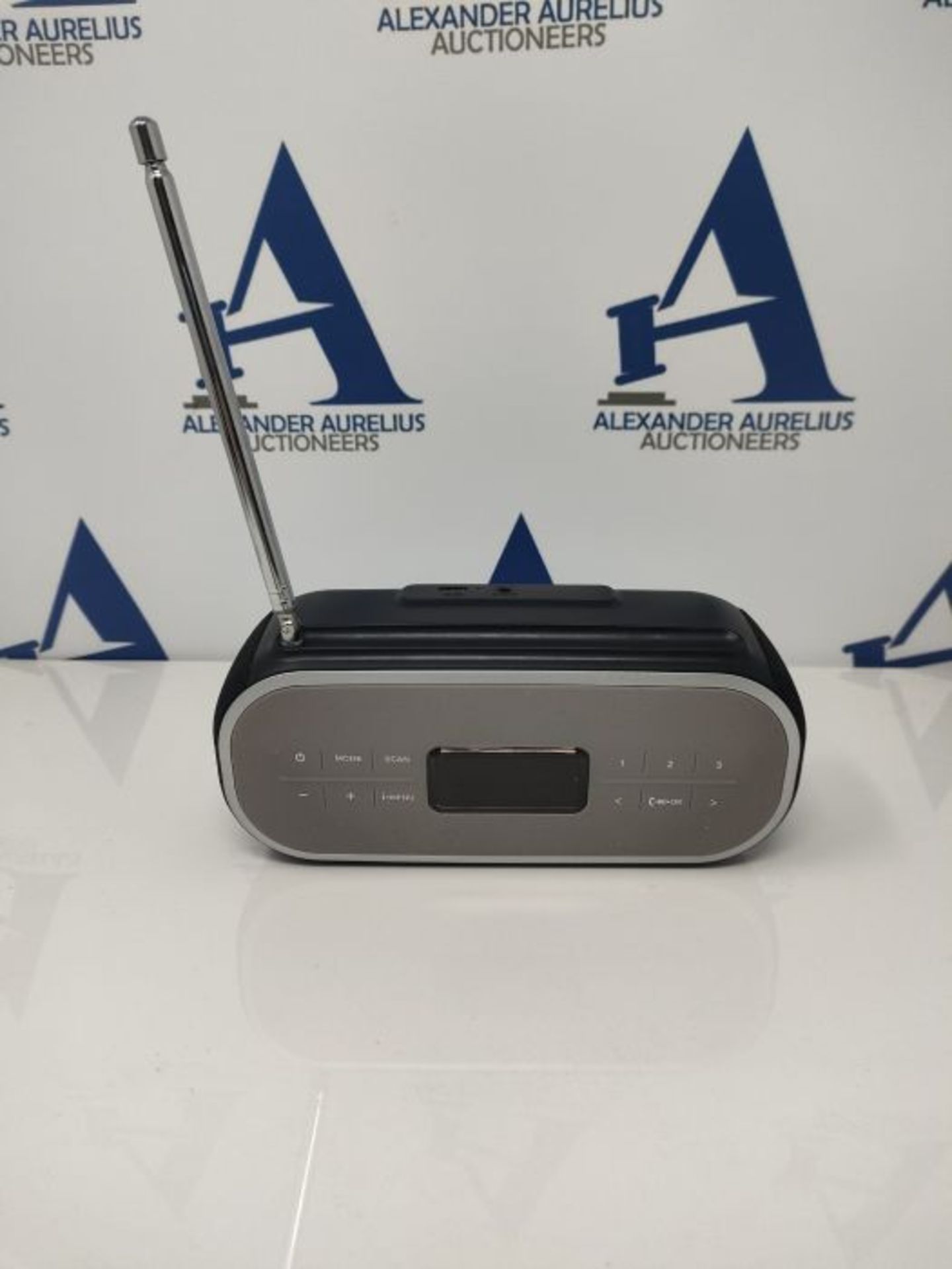 TechniSat Viola BT 1 Portable Bluetooth Speaker with DAB+ Digital Radio (FM, DAB, Cloc - Image 2 of 2