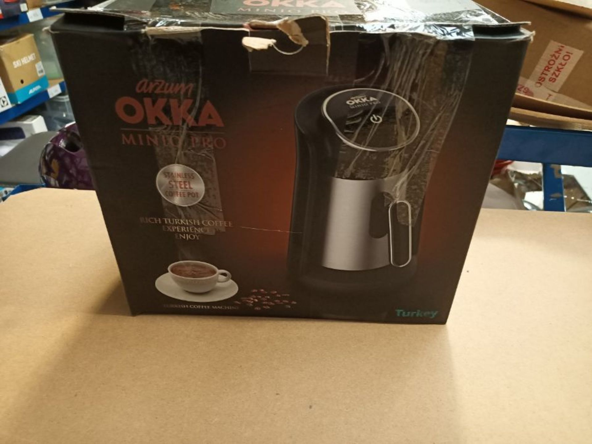 RRP £80.00 Arzum Okka OK0010-K Minio Pro Turkish Coffee Machine Chrome, 18/10 Steel - Image 2 of 3