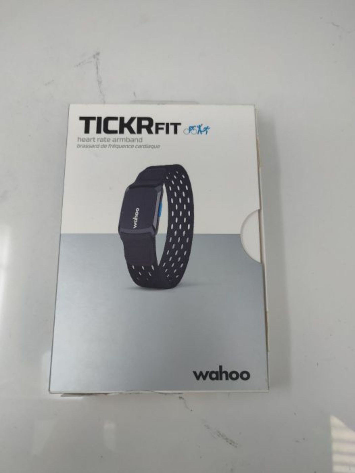 RRP £78.00 Wahoo Fitness TICKR Fit Heart Rate Monitor, Black, One Size - Image 2 of 3