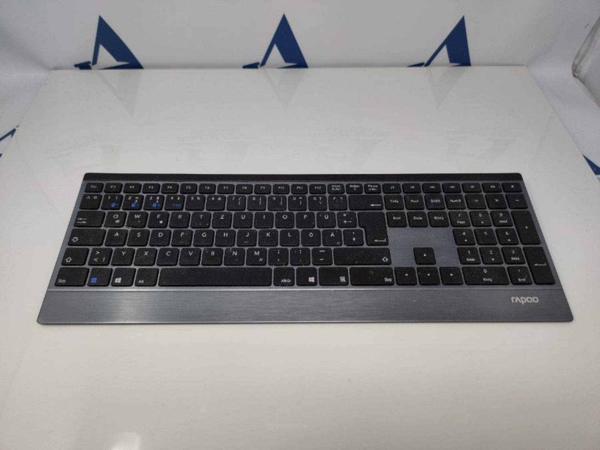 Rapoo E9500M kabellose Tastatur, Bluetooth und Wireless (2.4 GHz) via USB, mehrere Ger - Image 2 of 2