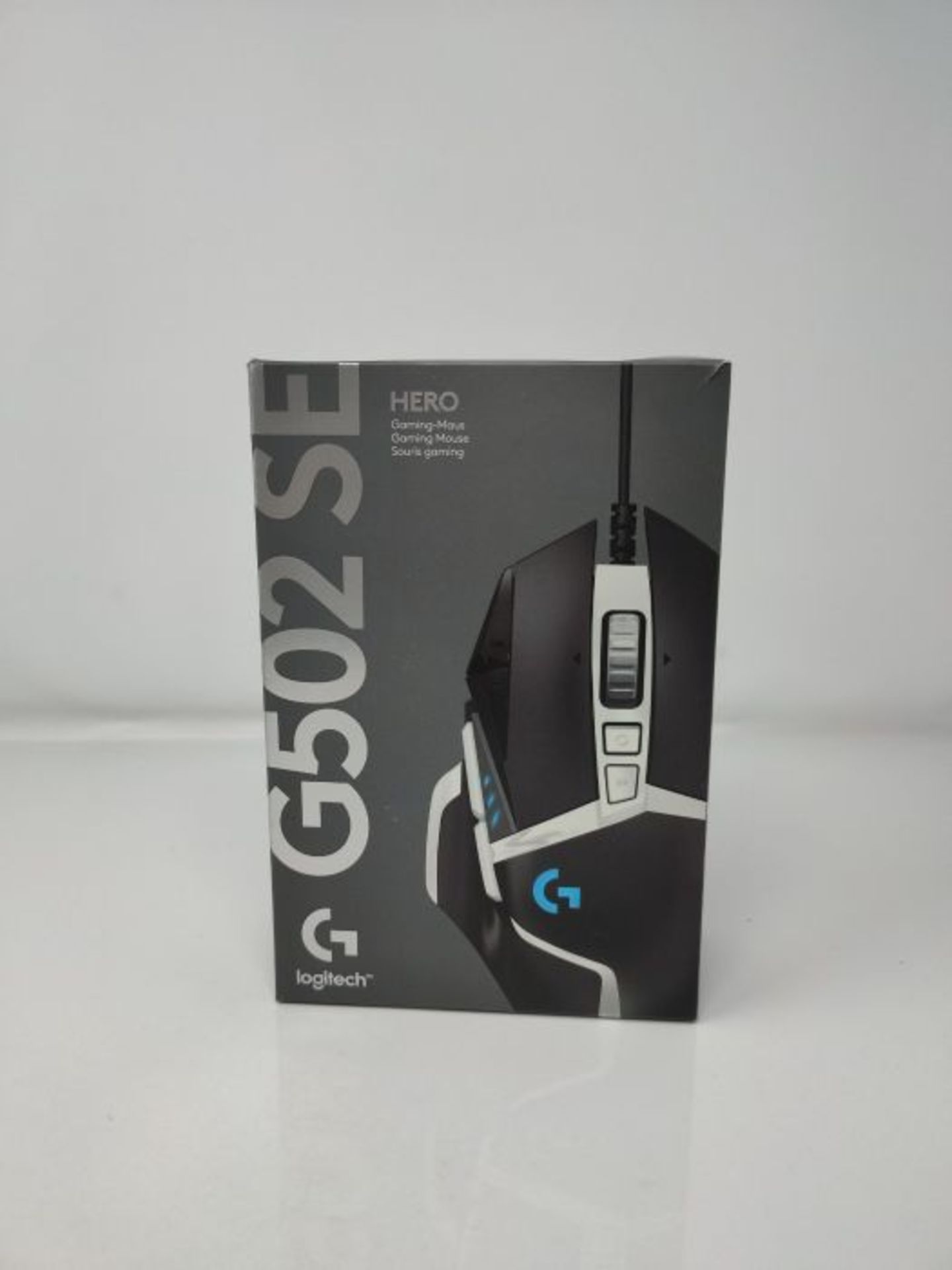 RRP £59.00 Logitech G502 HERO High Performance Wired Gaming Mouse, HERO 25K Sensor, 25,600 DPI, R - Image 2 of 3