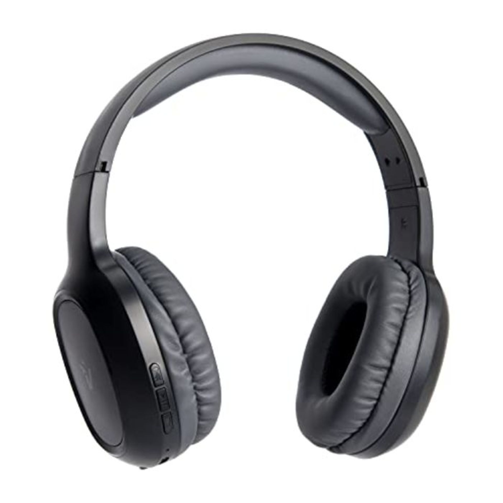 Vultech Bluetooth 5.0 HBT-10BK Headphones with Microphone and Track Control - Black