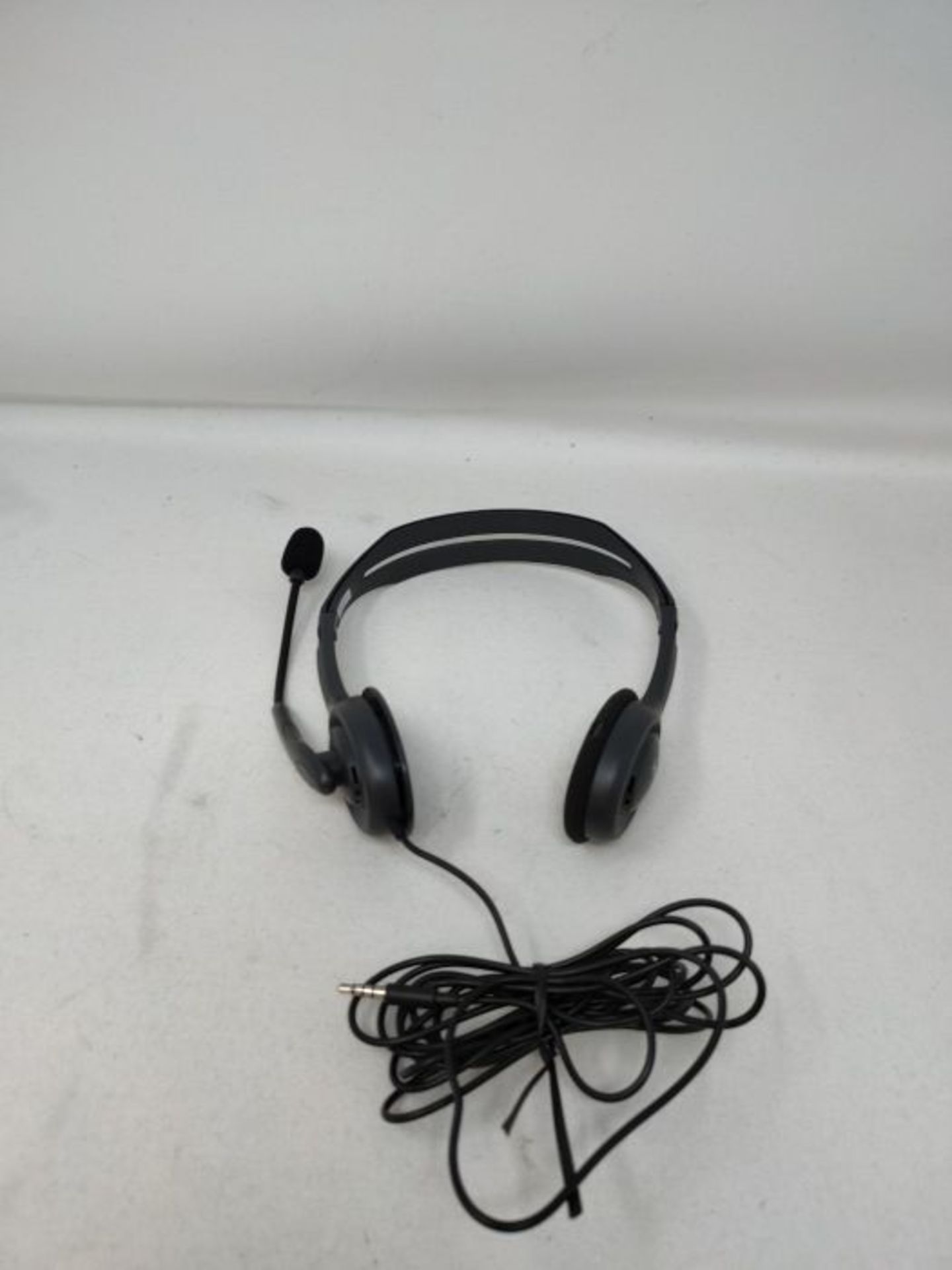 Logitech H111 Wired Headset, Stereo Headphones with Noise-Cancelling Microphone, 3.5 m - Image 2 of 2
