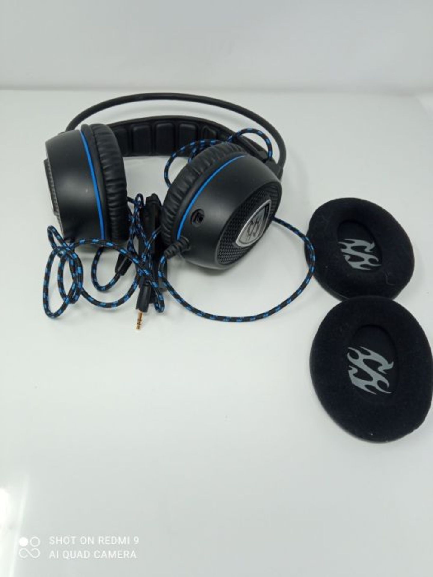 Sharkoon Skiller SGH1 Stereo Gaming Headset (für PC, PS4, 50-mm-Lautsprecher, Extra-G - Image 3 of 3