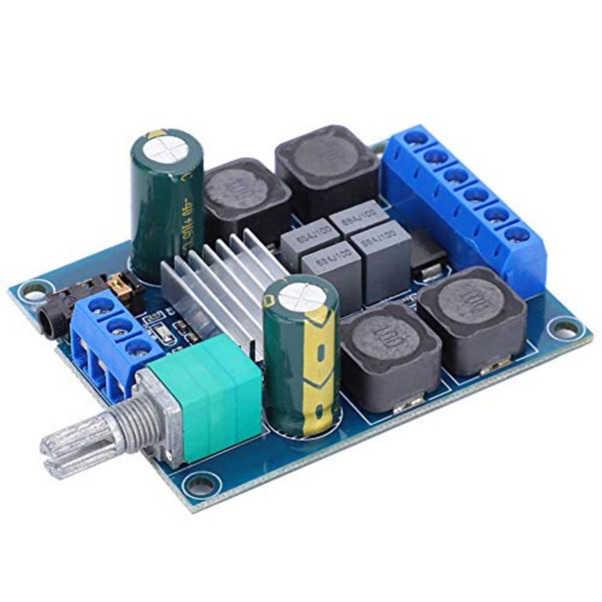 Amplifier Board XY-502 50W+50W 2 Channel Digital Subwoofer Power Amplifier Board for M