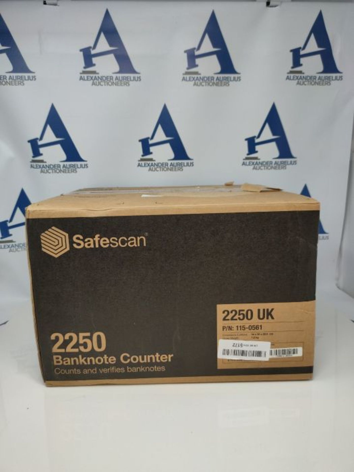 RRP £273.00 Safescan 2250 - Banknote counter for sorted banknotes with 3-point counterfeit detecti - Image 2 of 3