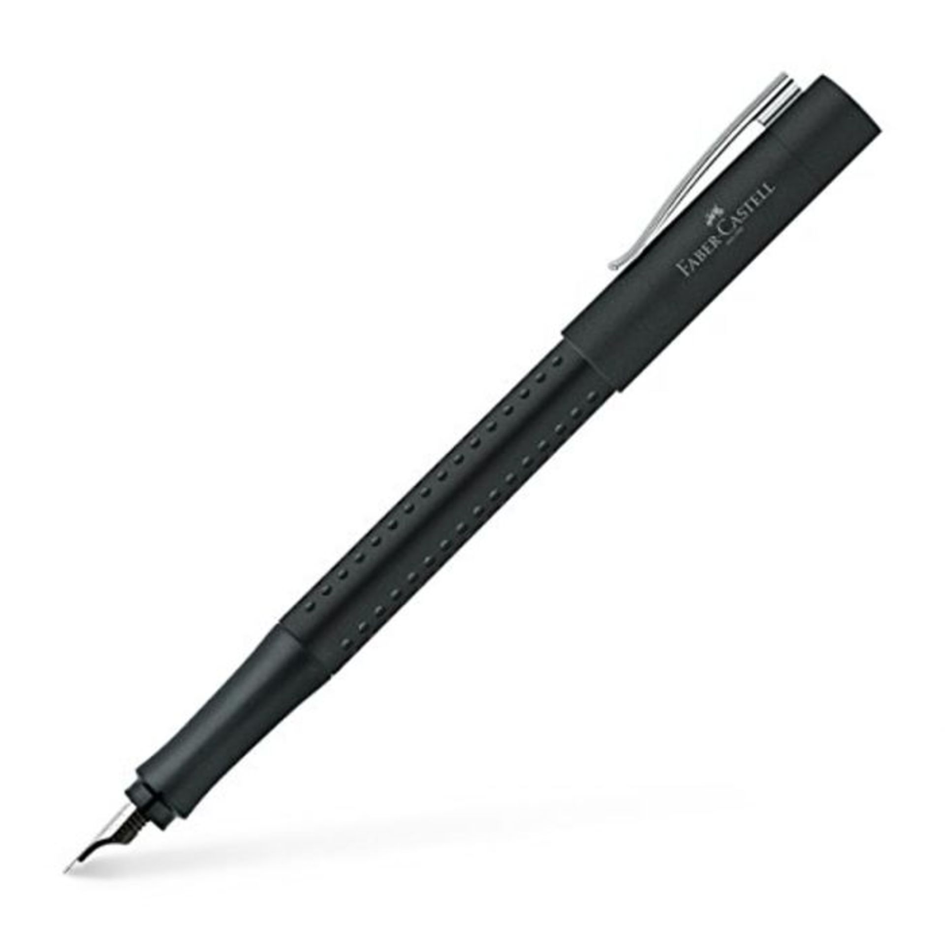 Faber-Castell 140908   Penna stilografica Grip 2011, F Nero