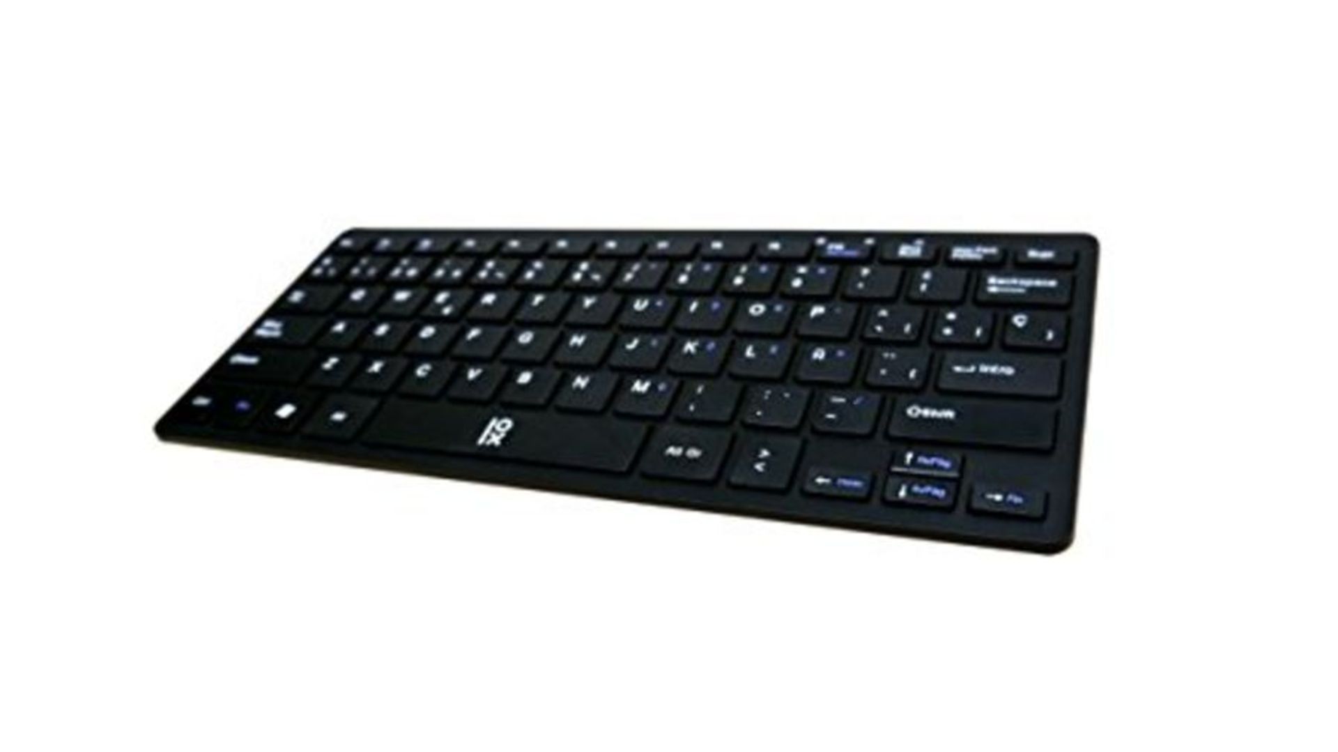 Primux K100B - Teclado Delgado, Color Negro