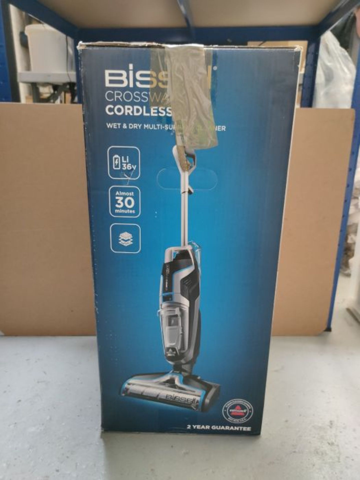 RRP £350.00 bissell 2225N CrossWave Advanced All-in-One Multi-Surface Cleaning System, 2225E, Plas - Image 2 of 3