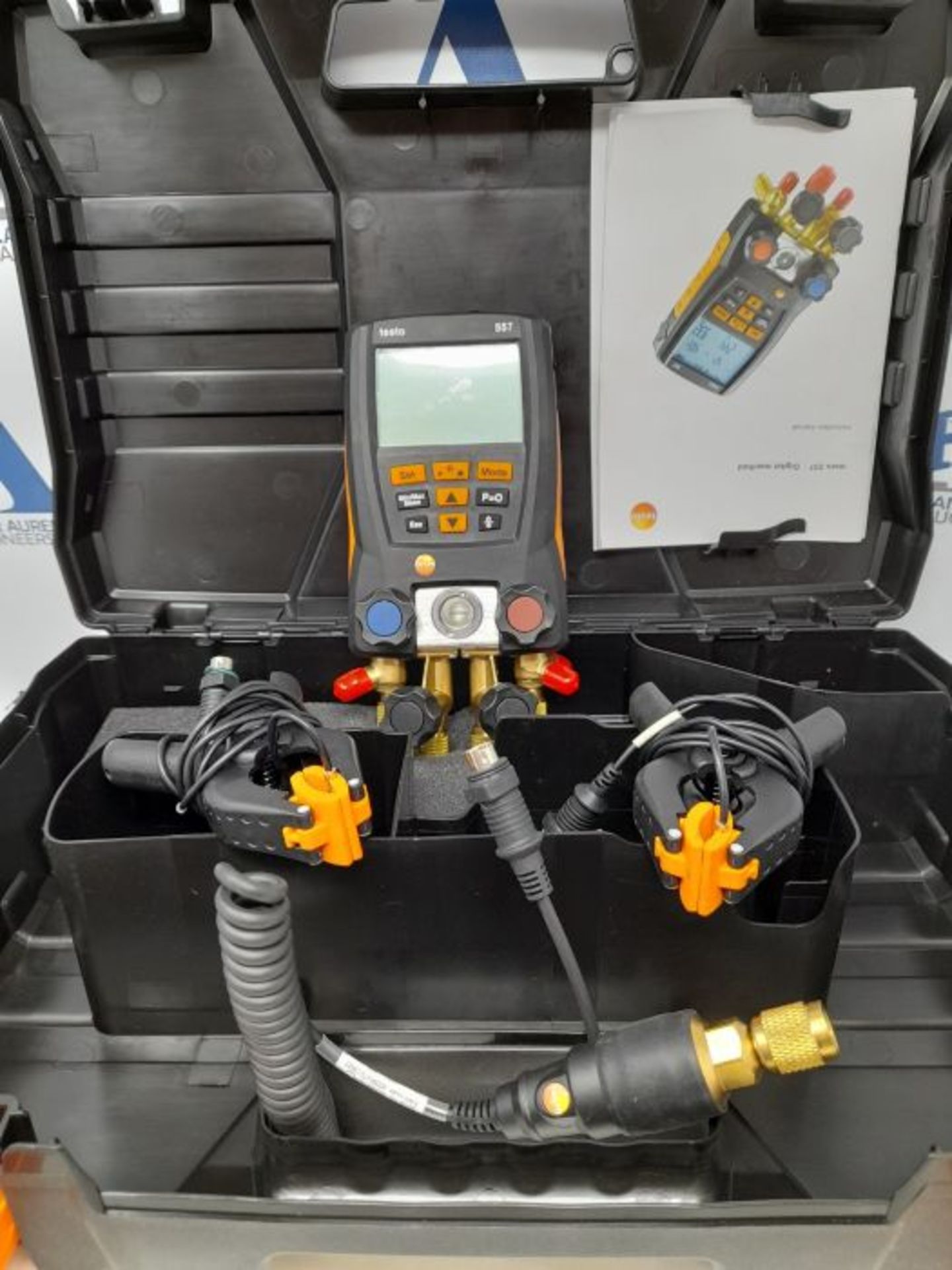 RRP £340.00 testo 557 Digital Refrigeration Manifold Set - Image 2 of 3