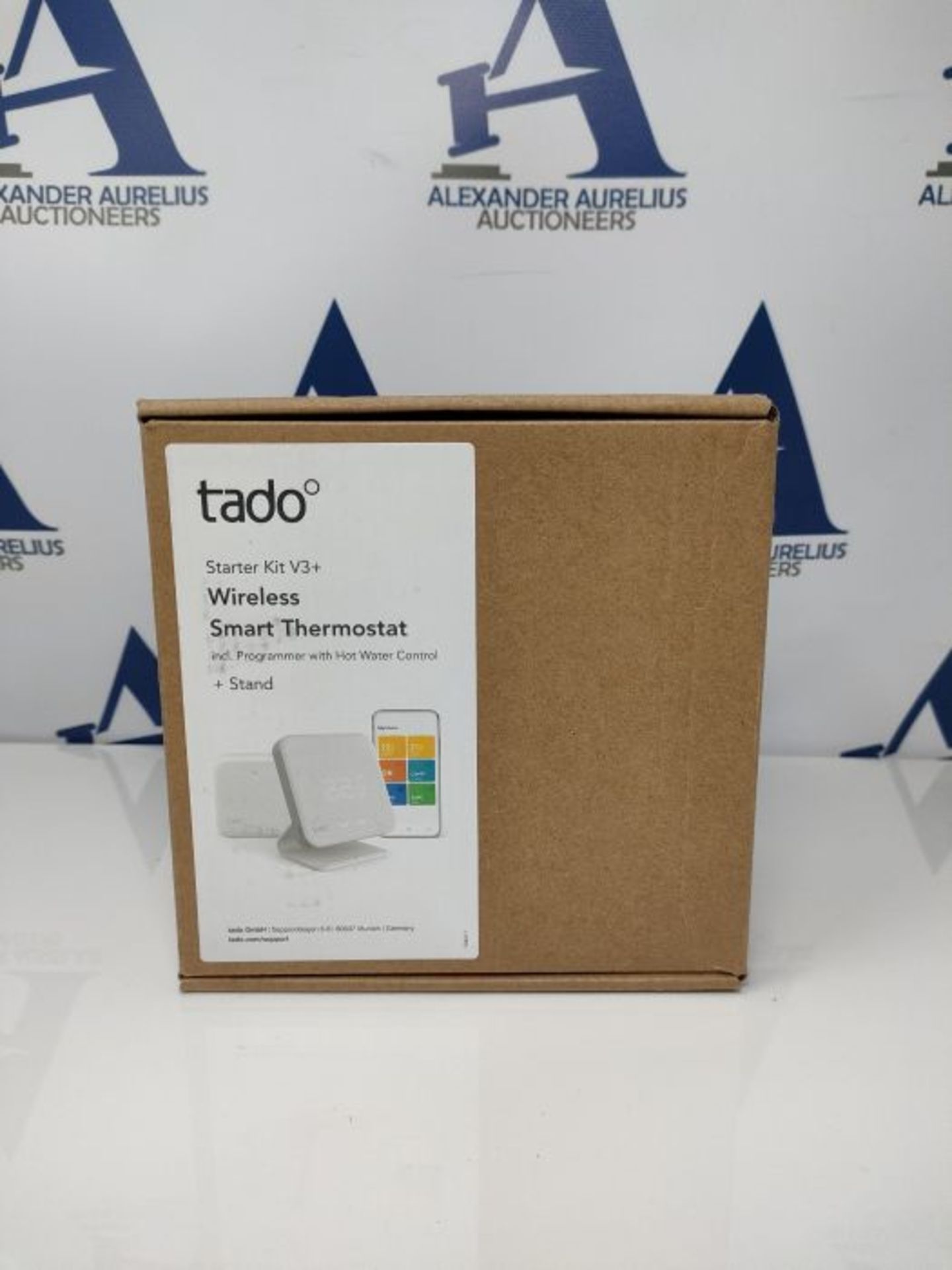 RRP £199.00 tadoÂ° Starter Kit - Wireless Smart Thermostat V3+ Incl. Programmer with Hot Water C - Image 2 of 3